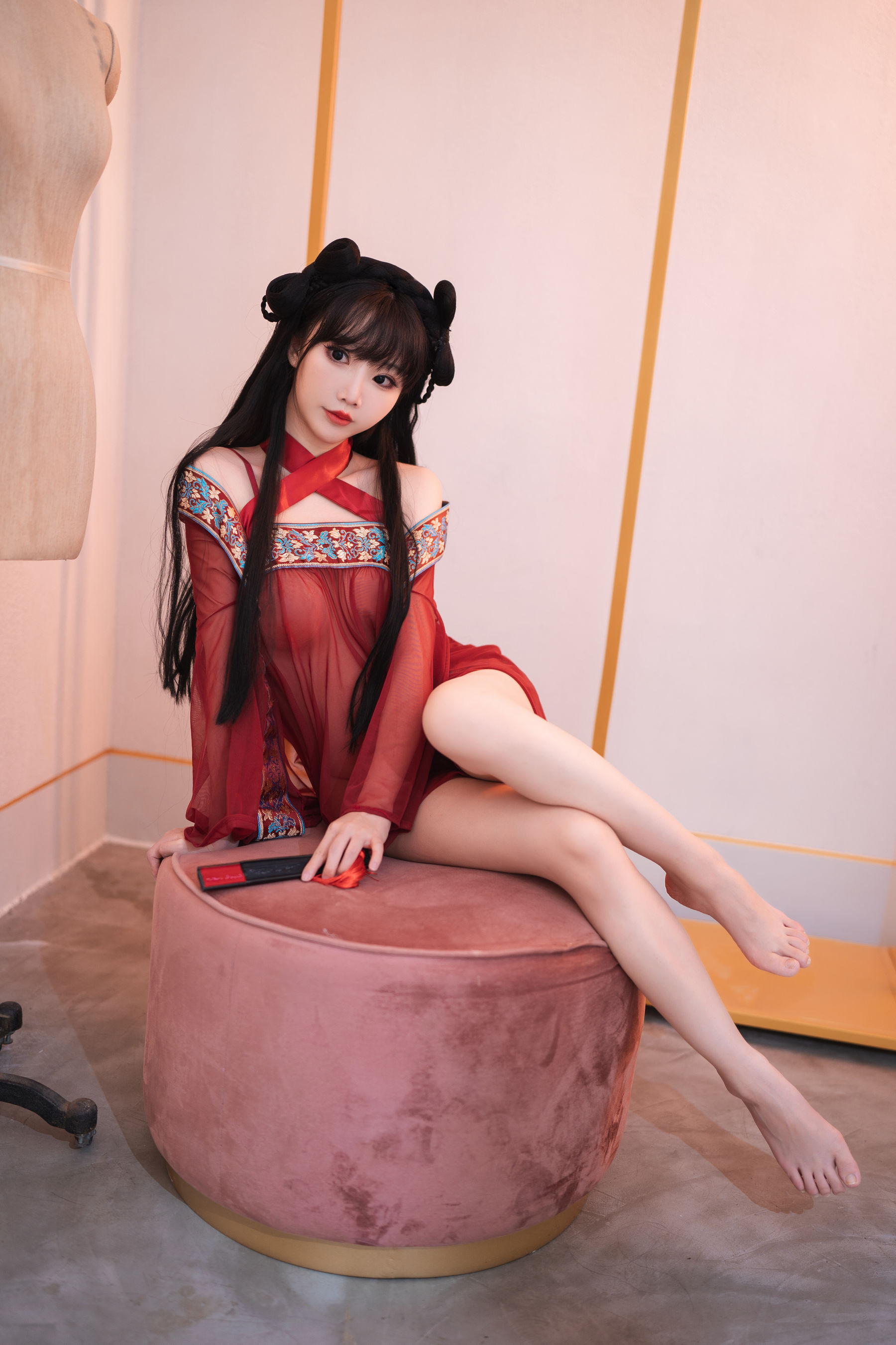 [福利COS] 可爱人气Coser面饼仙儿 - 情趣古风