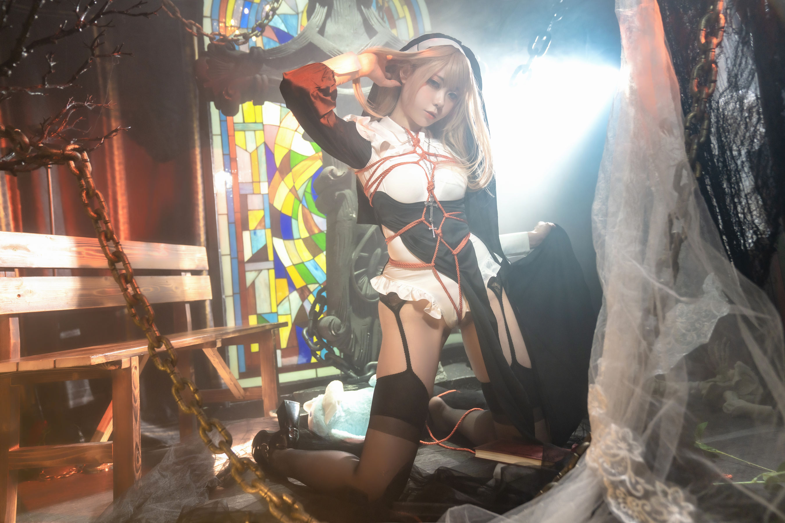 [福利COS] 安食Ajiki - 修女