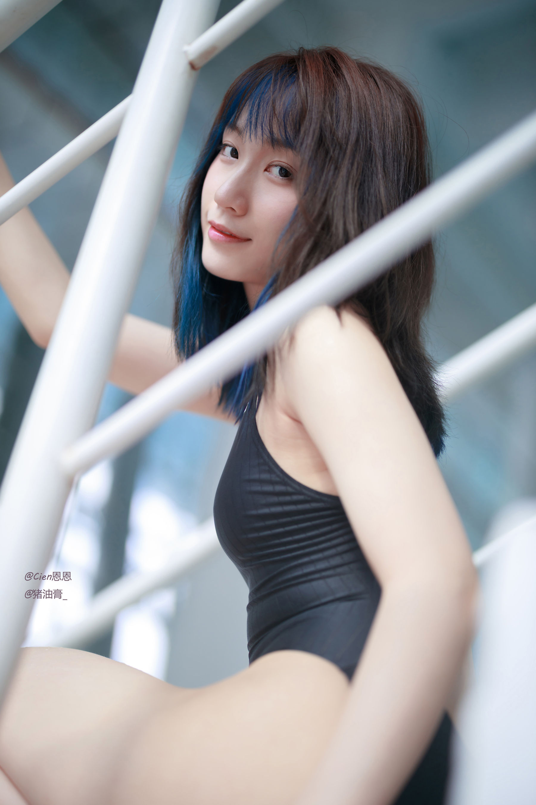 [福利COS] 微博COS妹子Cien恩恩 - 竞泳