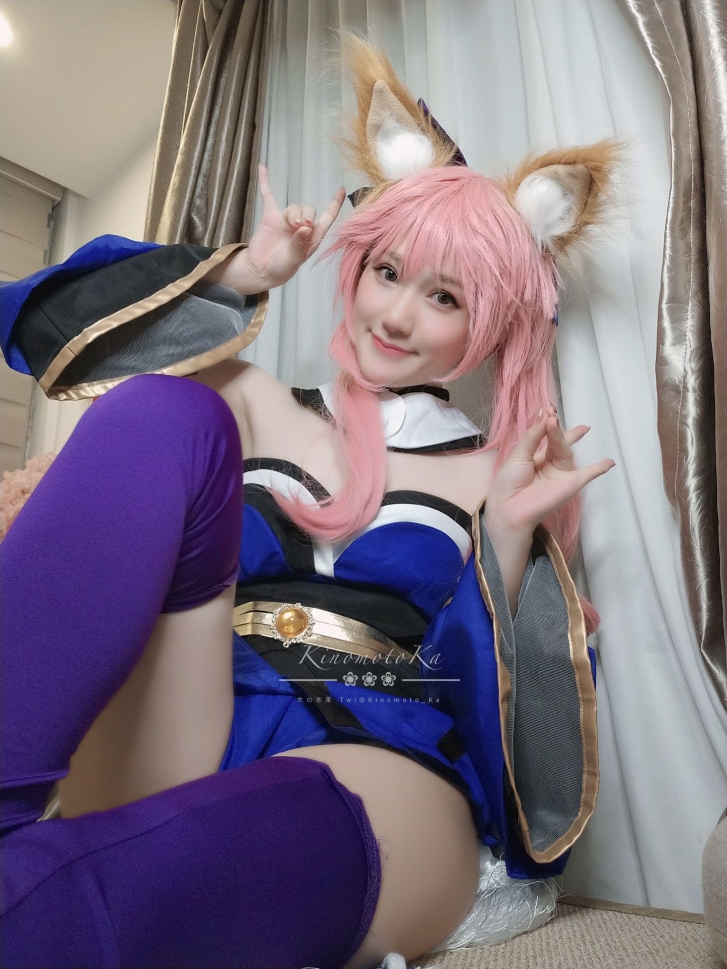 [福利COS] 木之本果 - 豹纹常服