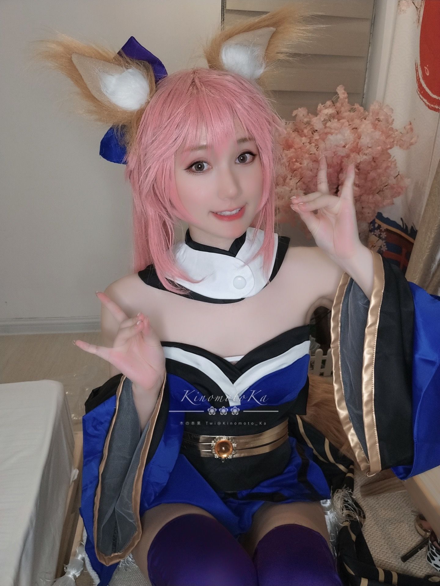 [福利COS] 木之本果 - 豹纹常服