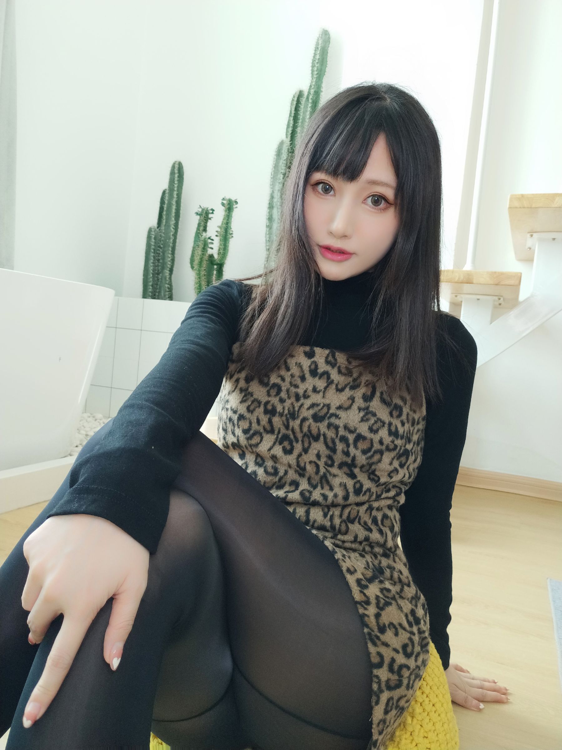[福利COS] 木之本果 - 豹纹常服