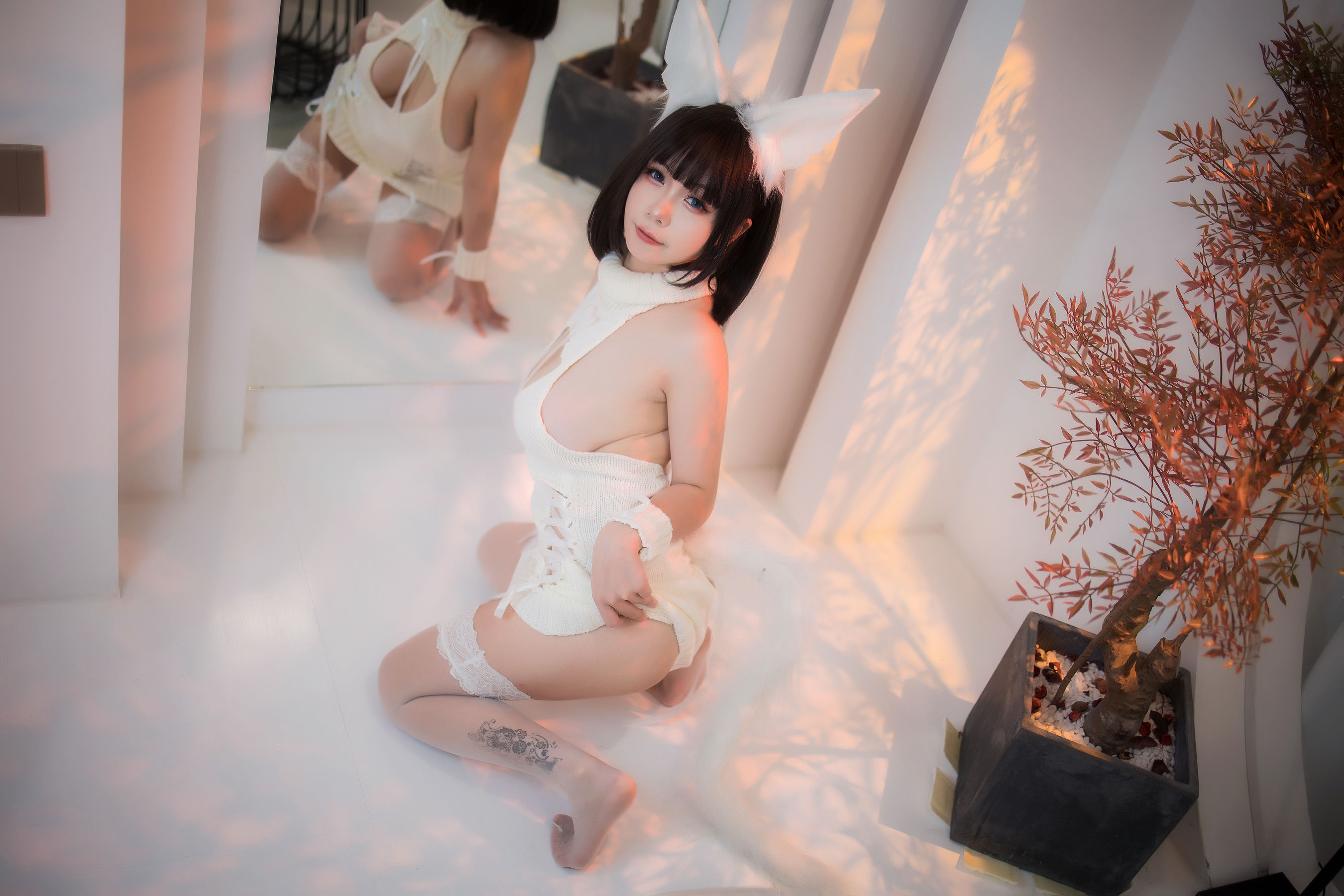 [福利COS] 末夜787 - 禁忌之恋 猫娘