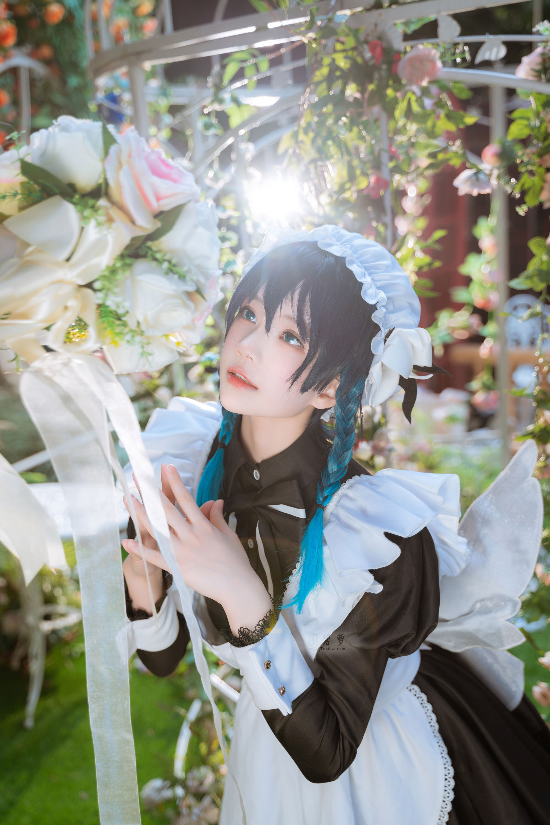 [福利COS] 桜桃喵 - 温迪女仆