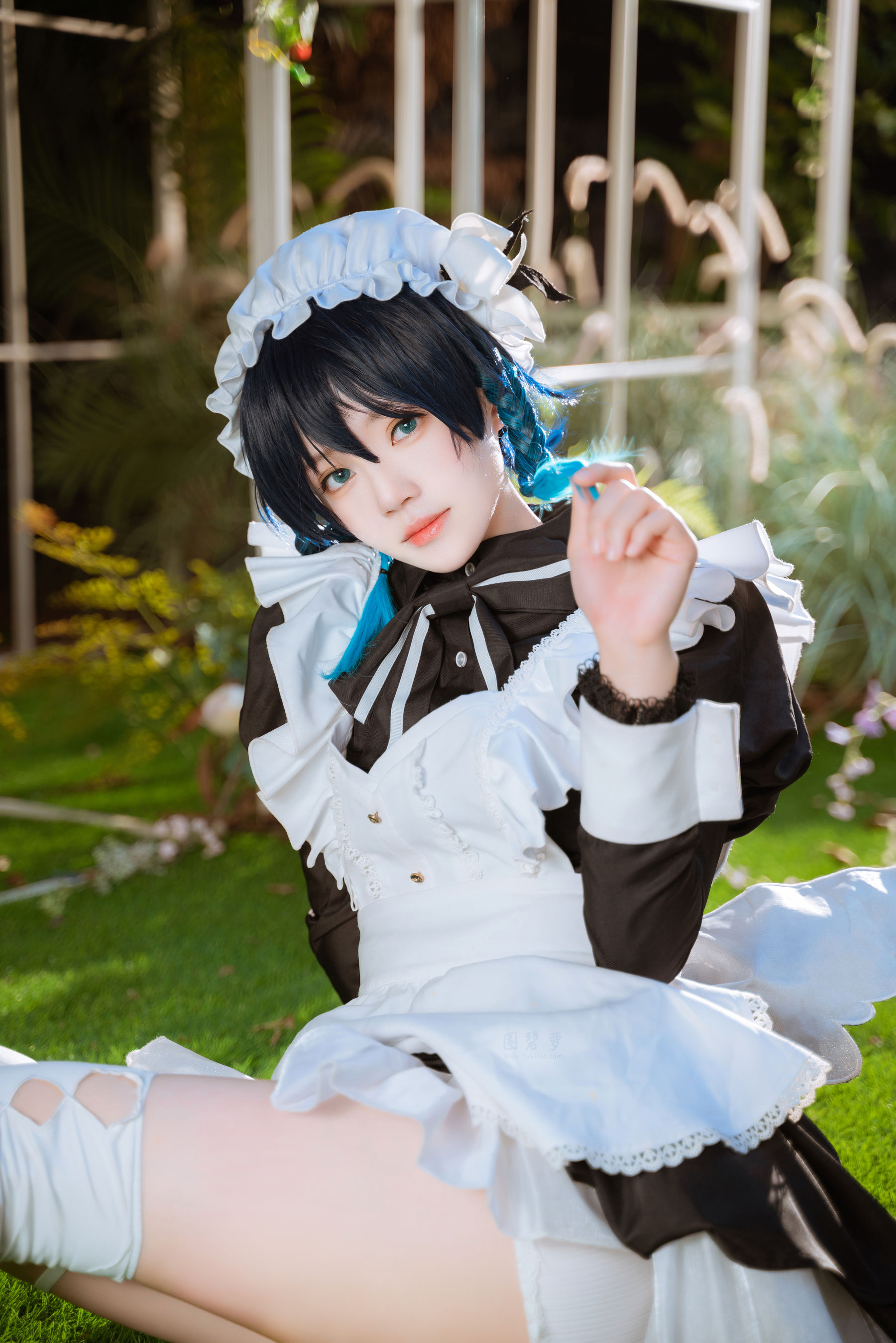 [福利COS] 桜桃喵 - 温迪女仆