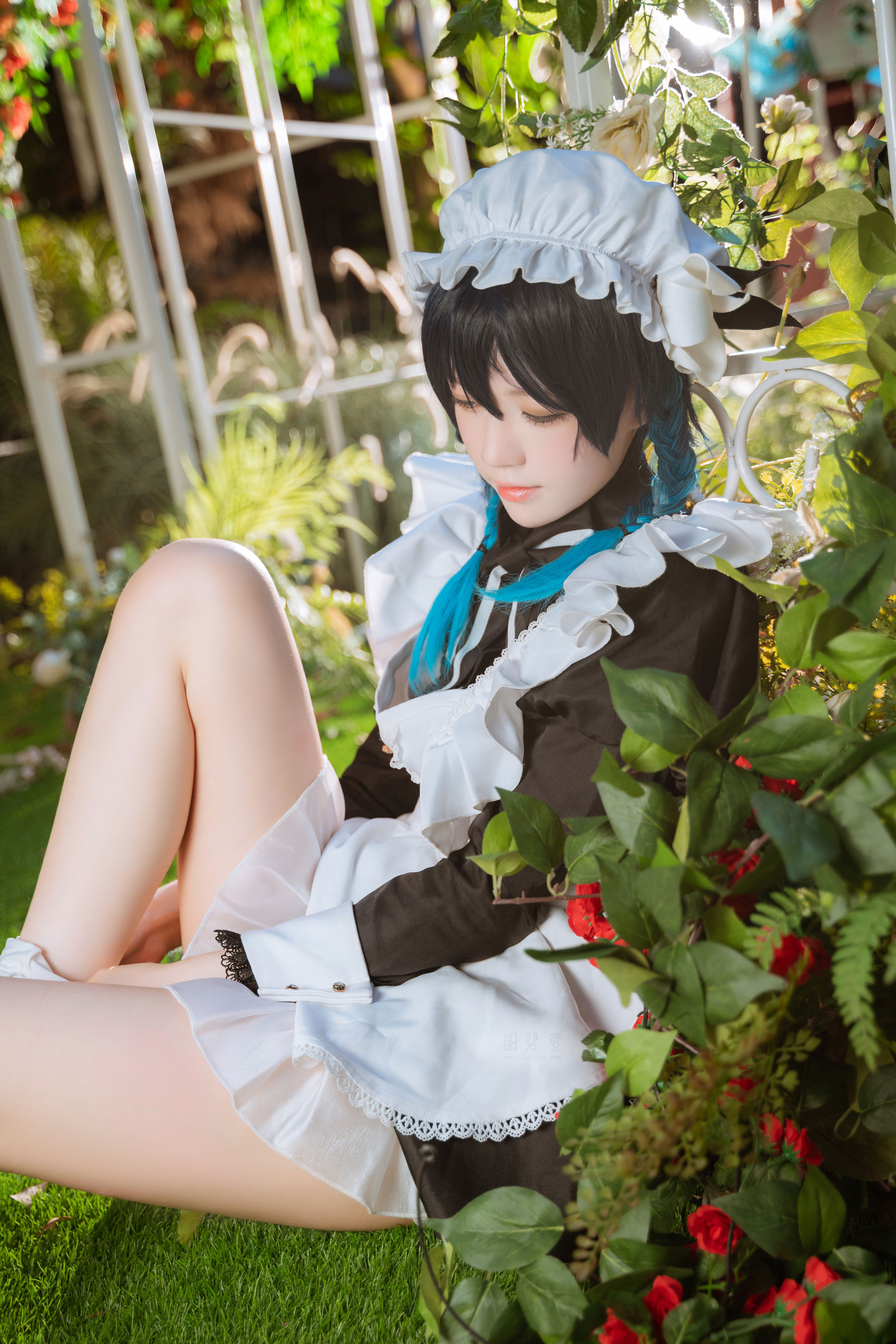 [福利COS] 桜桃喵 - 温迪女仆