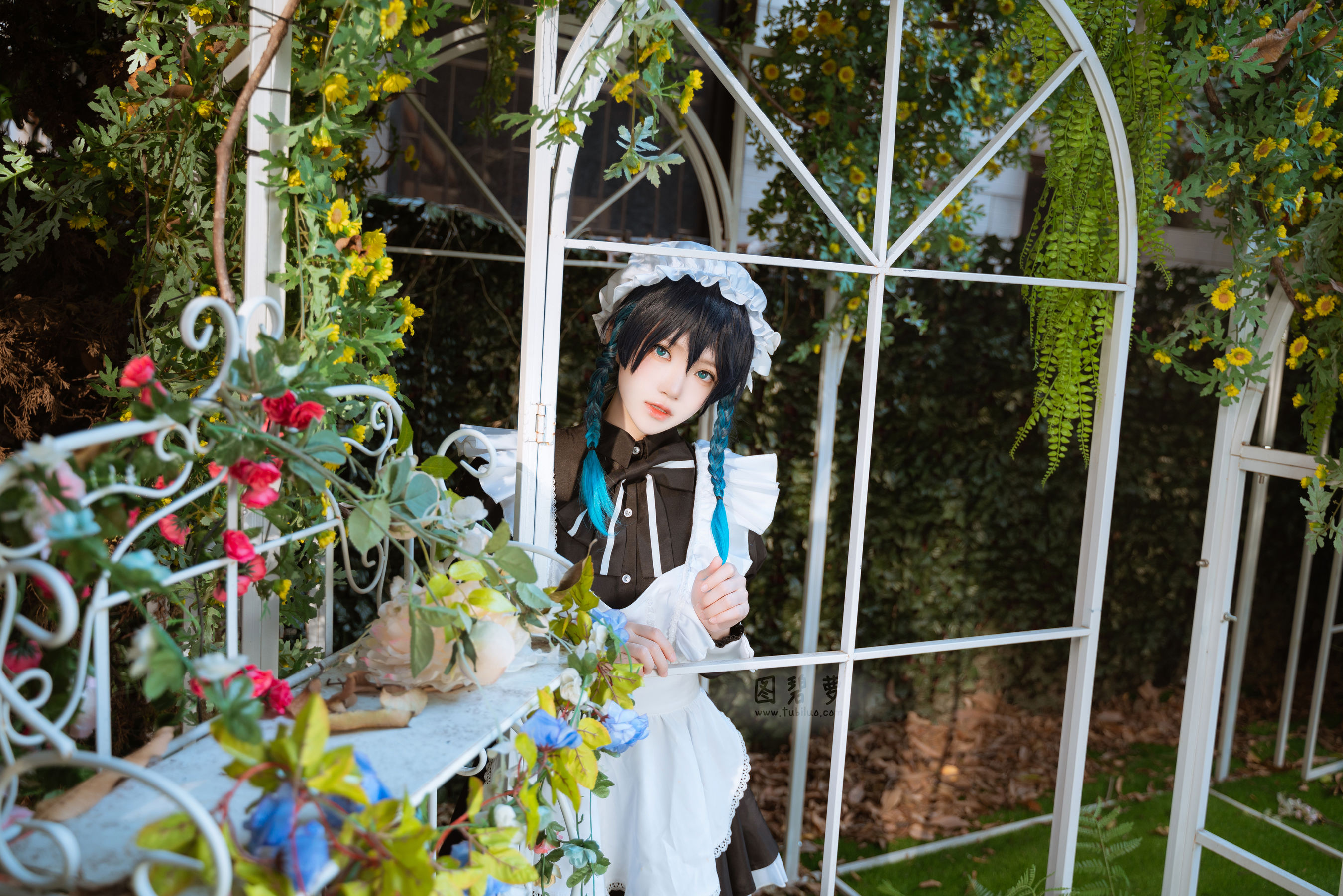 [福利COS] 桜桃喵 - 温迪女仆