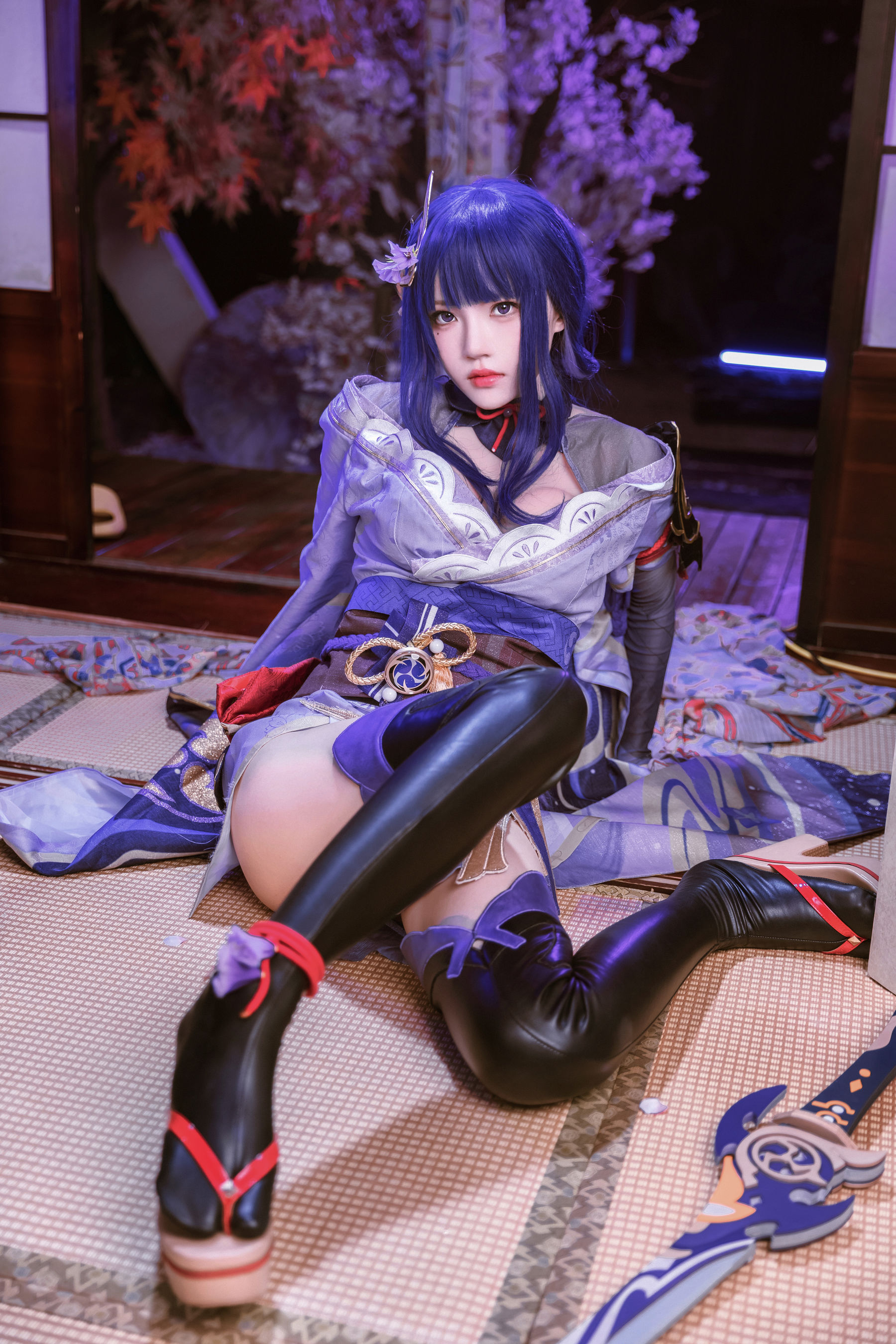 [福利COS] 桜桃喵 - 雷电将军
