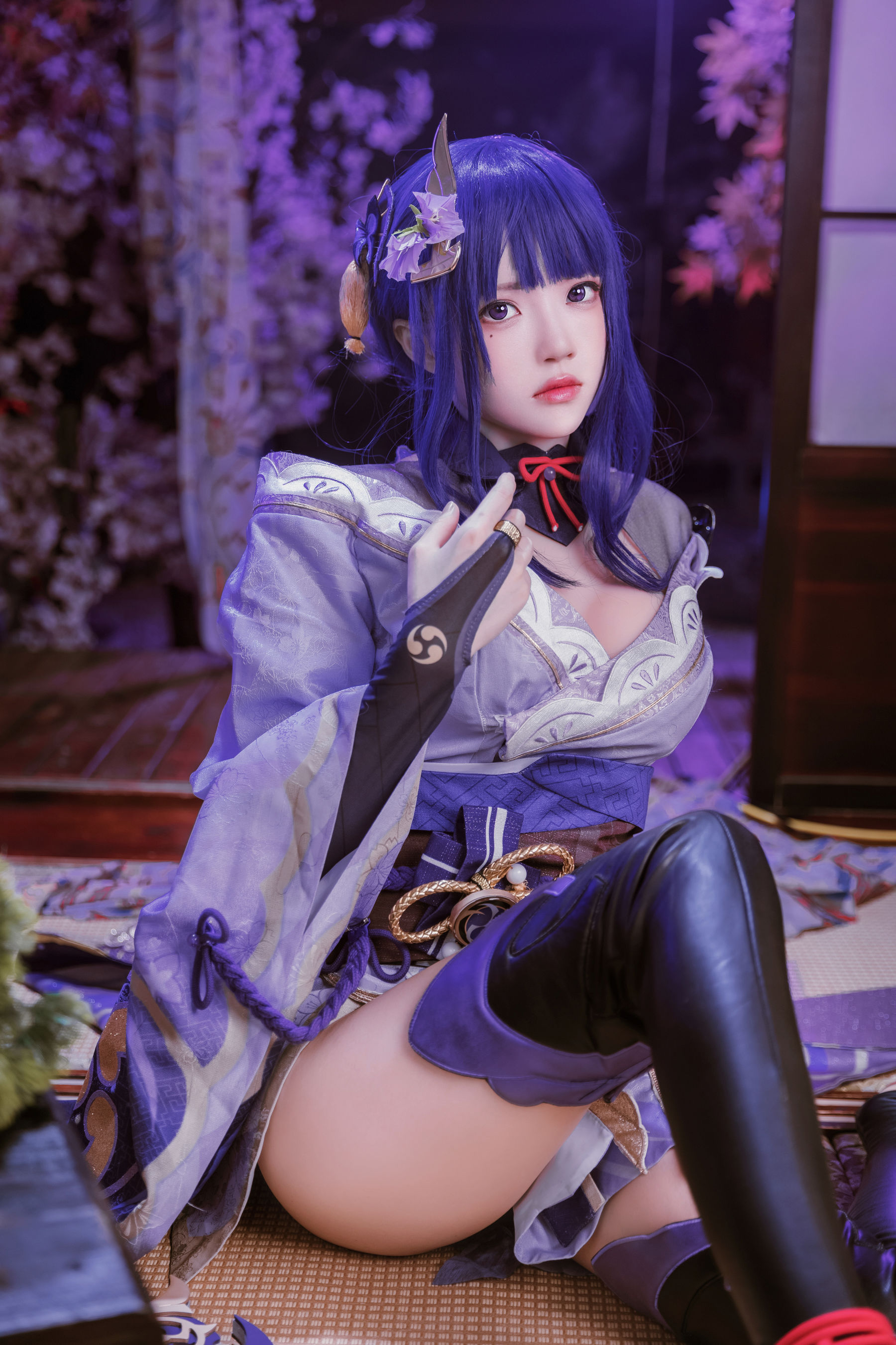 [福利COS] 桜桃喵 - 雷电将军
