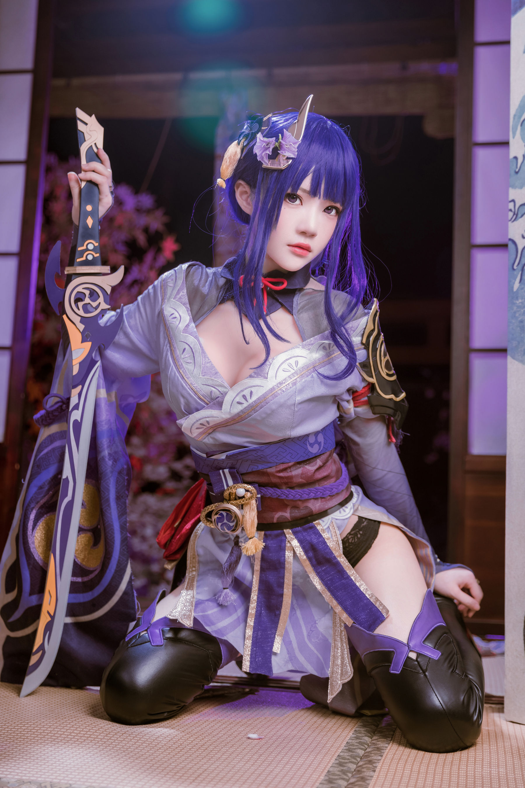 [福利COS] 桜桃喵 - 雷电将军