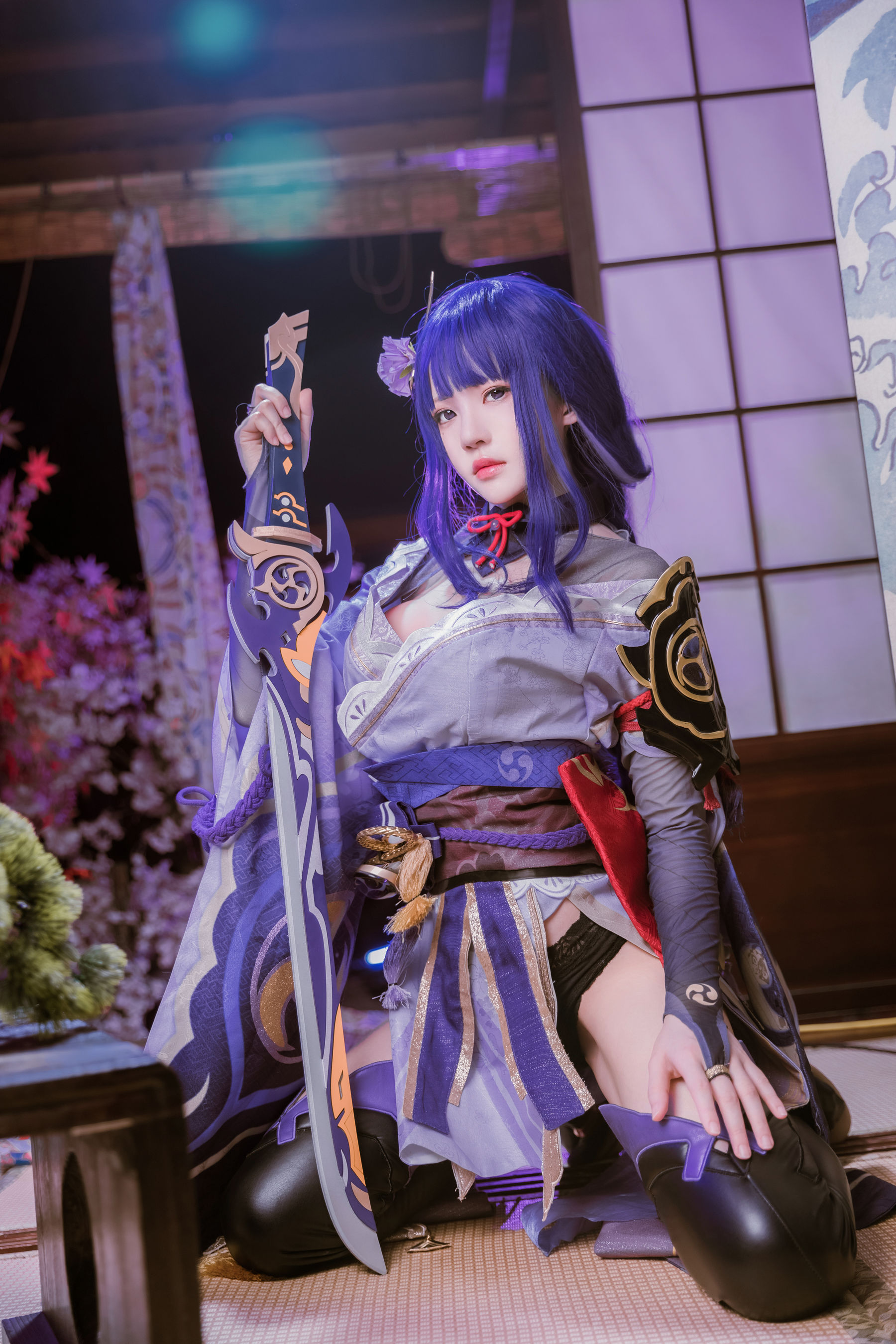 [福利COS] 桜桃喵 - 雷电将军