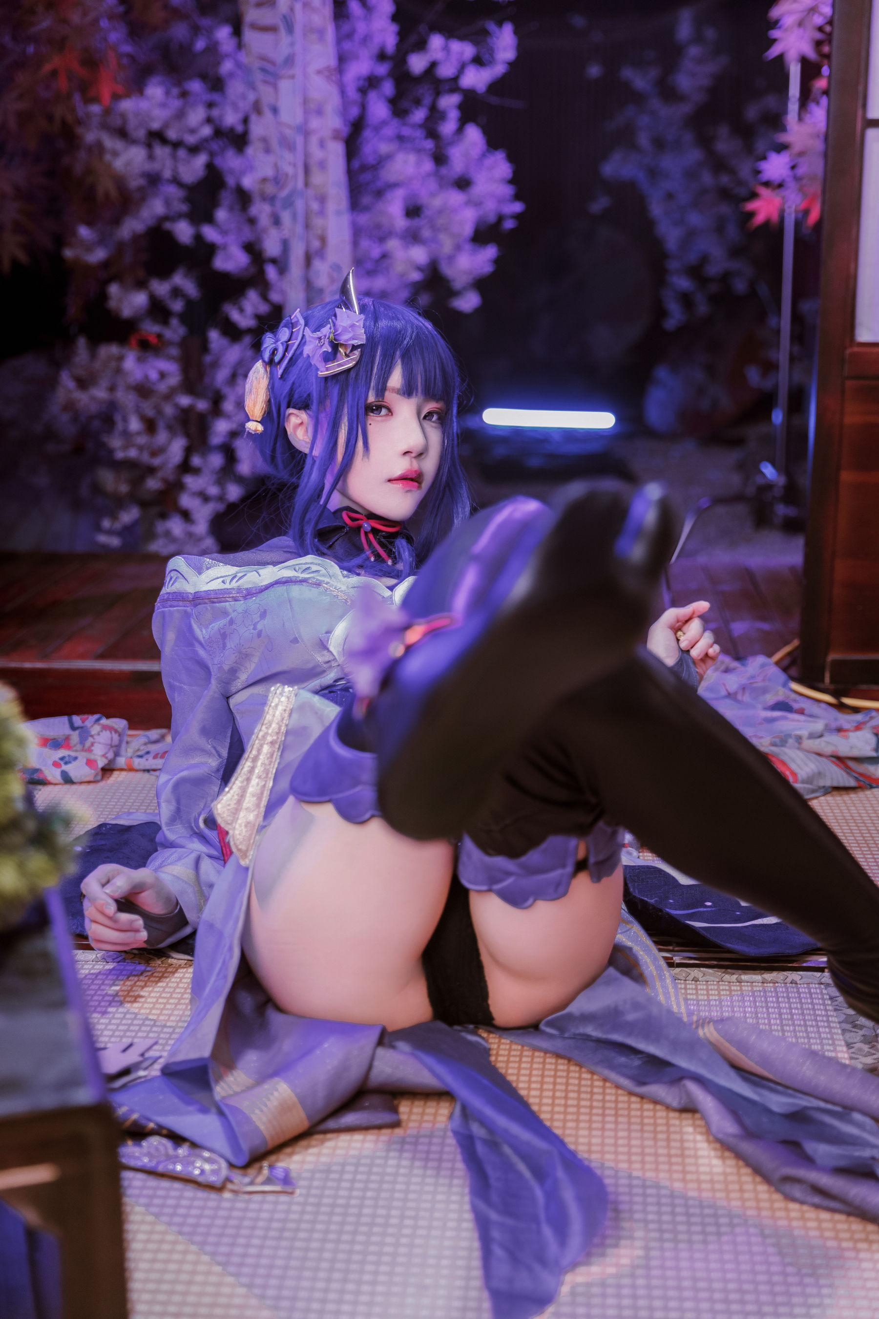 [福利COS] 桜桃喵 - 雷电将军