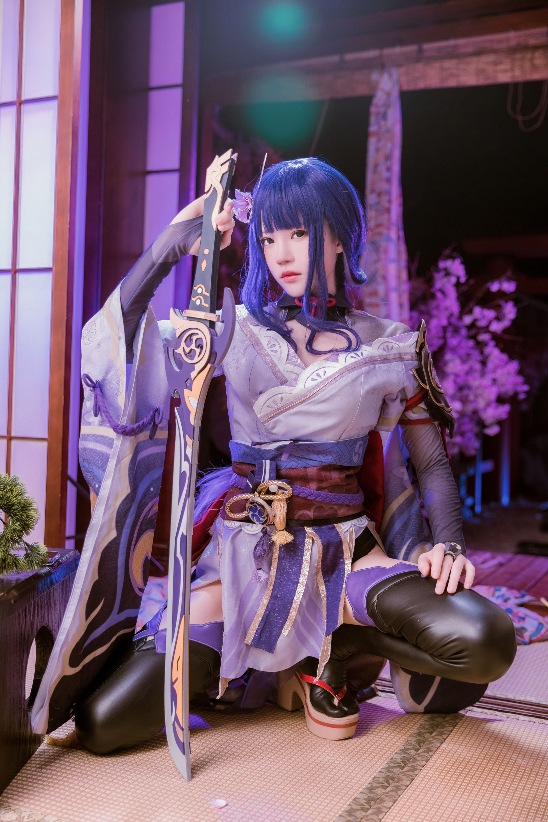[福利COS] 桜桃喵 - 雷电将军