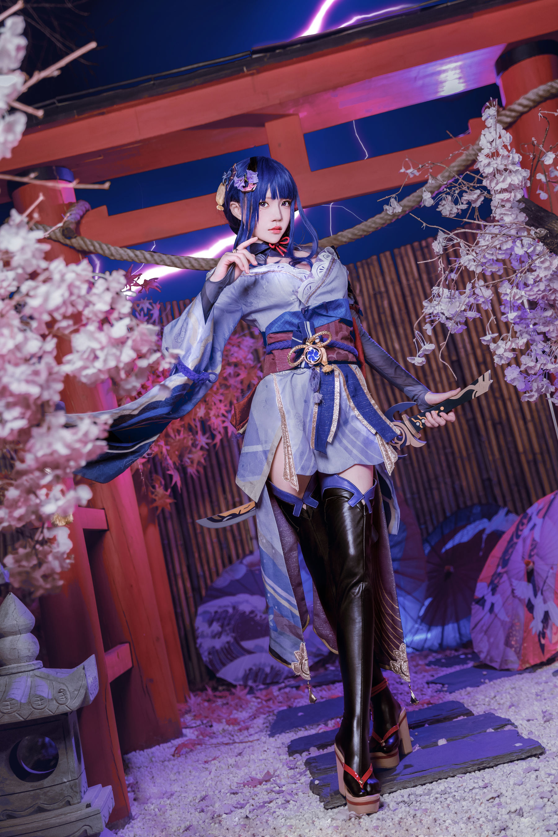 [福利COS] 桜桃喵 - 雷电将军