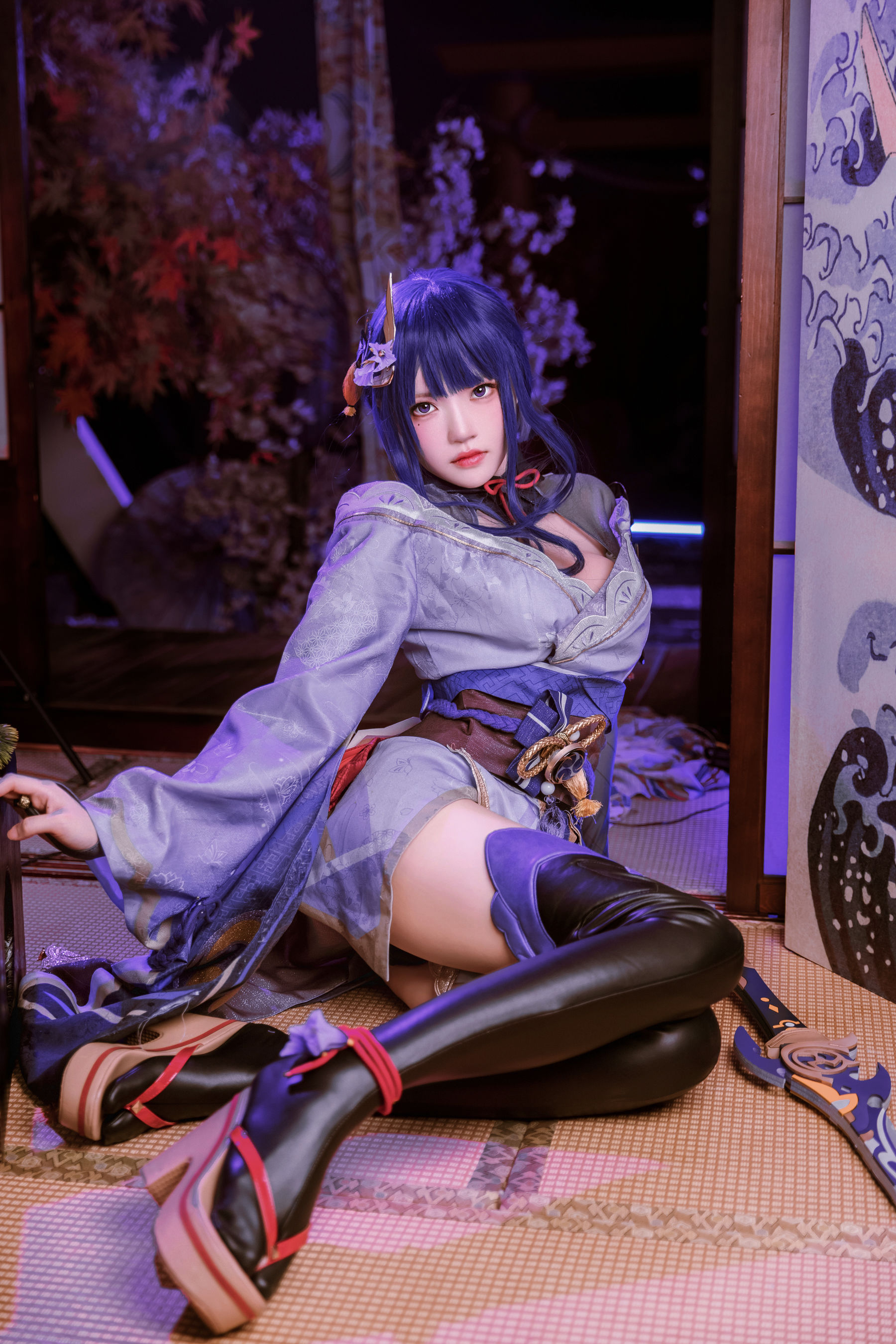[福利COS] 桜桃喵 - 雷电将军