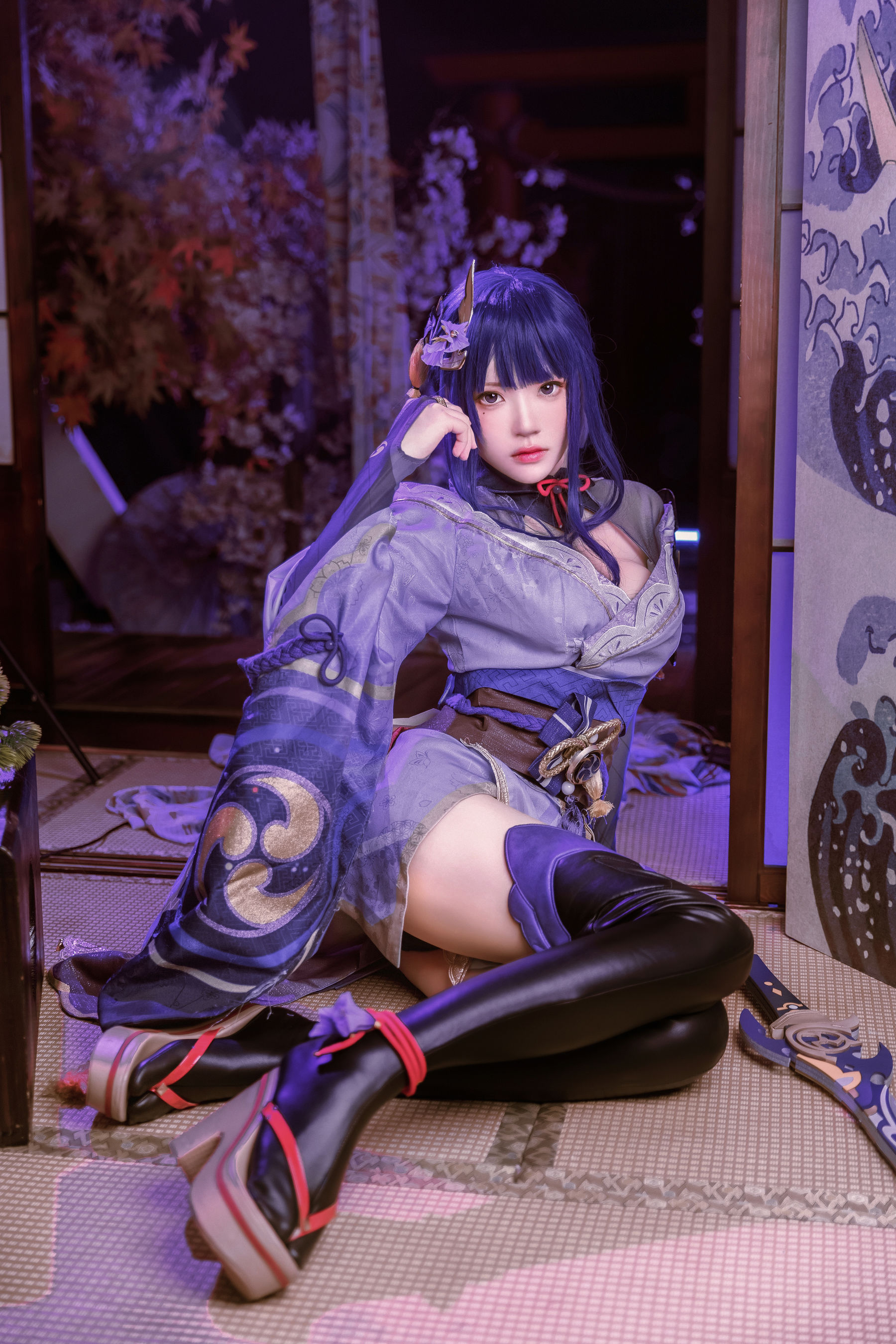 [福利COS] 桜桃喵 - 雷电将军