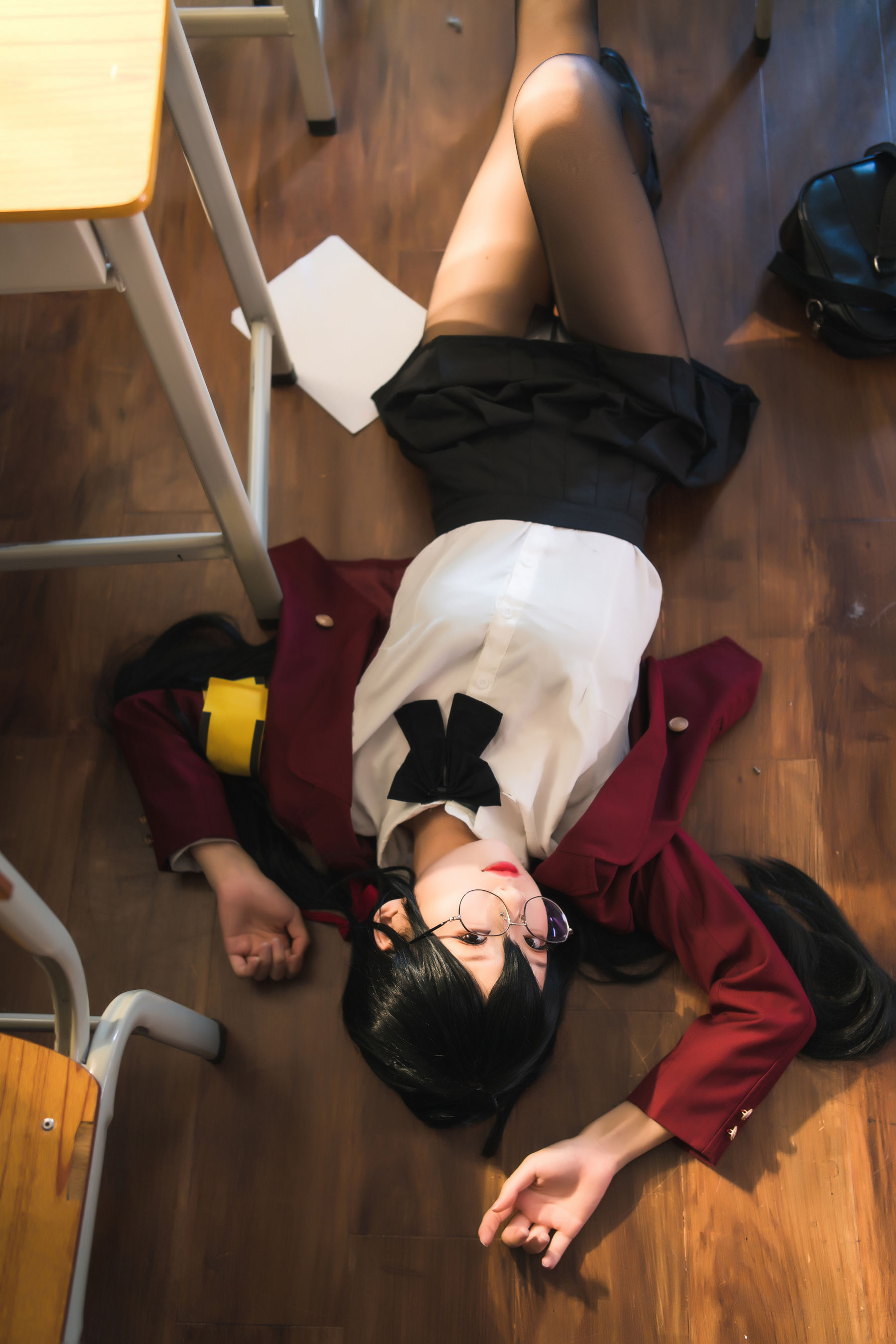 [福利COS] 狐玖玖 - 碧蓝航线 大凤JK