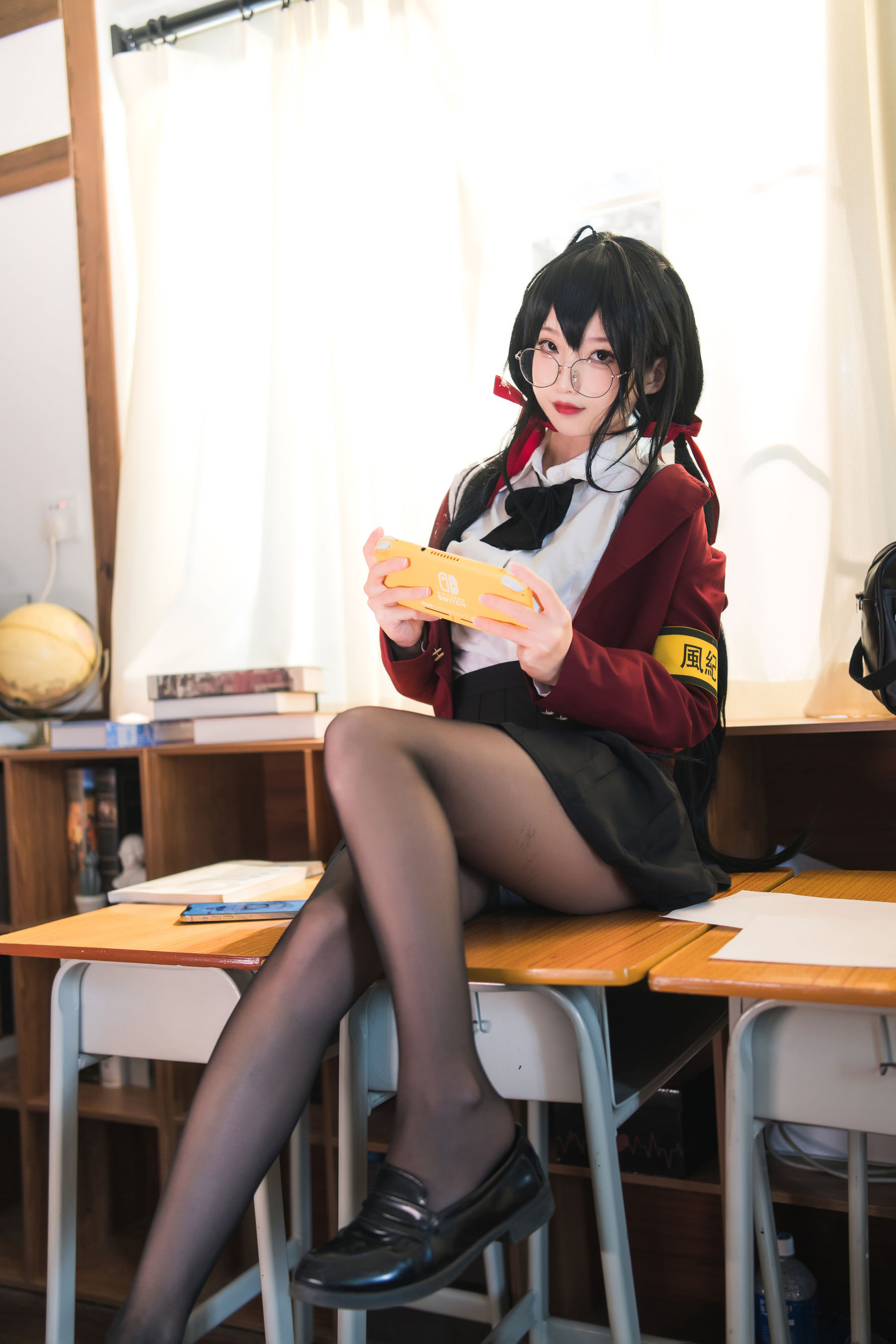 [福利COS] 狐玖玖 - 碧蓝航线 大凤JK
