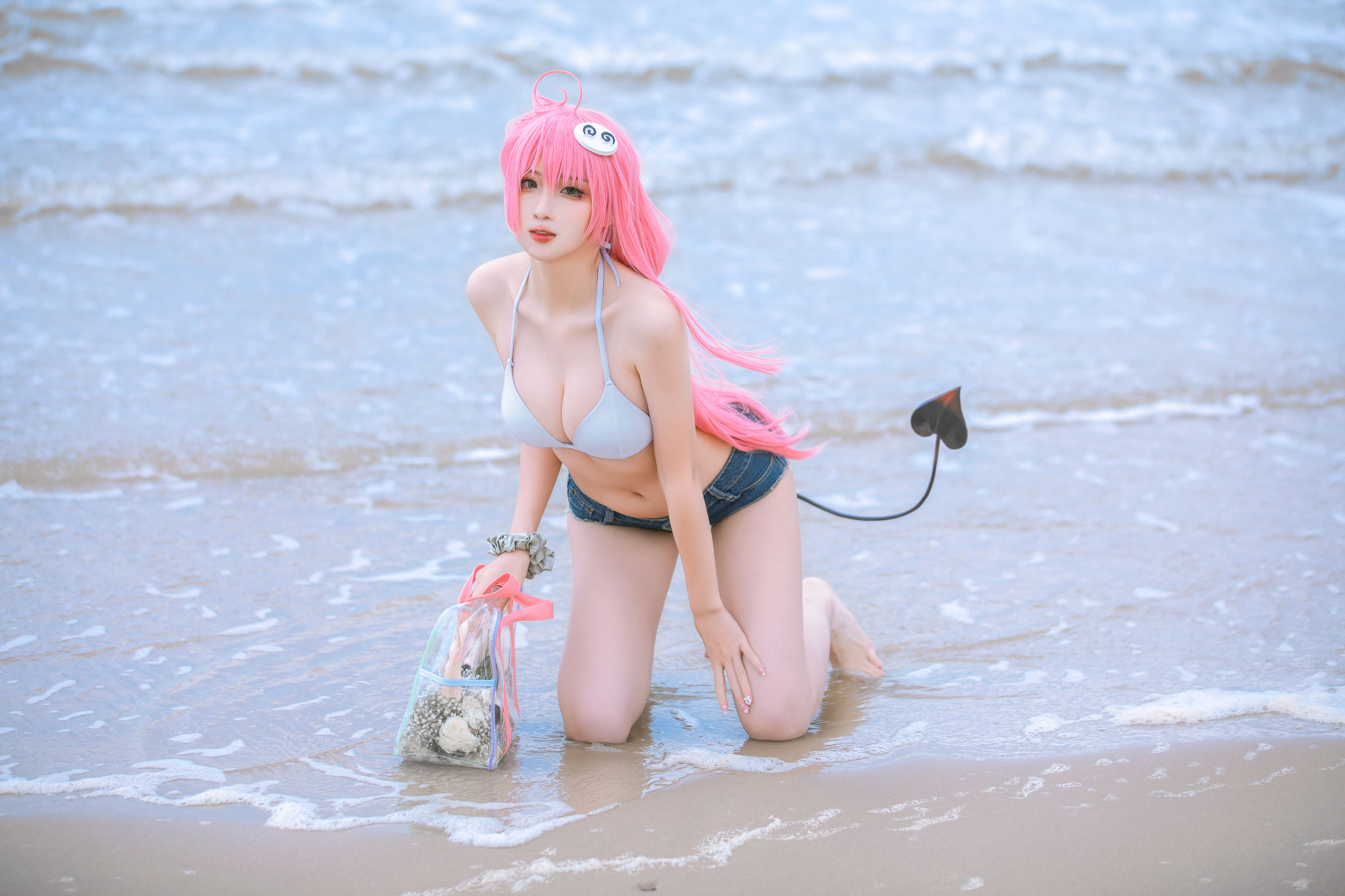 [福利COS] 瓦斯塔亚小龙虾 - 水着