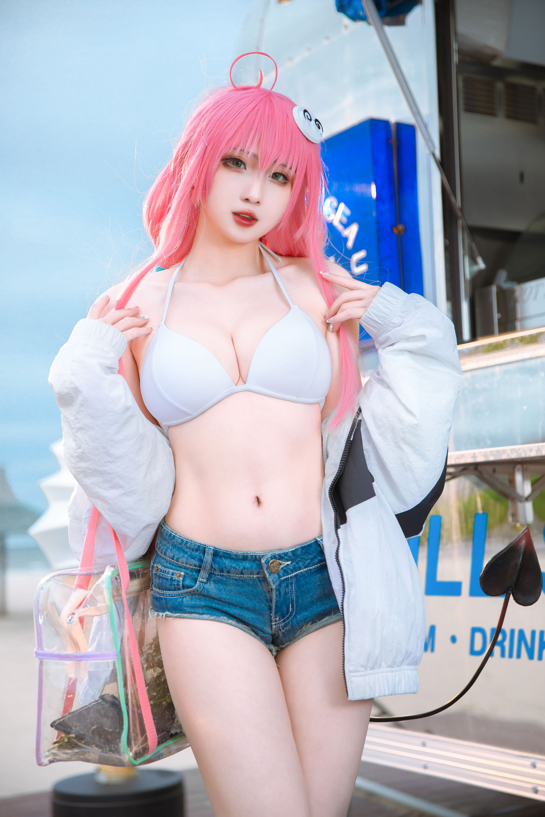 [福利COS] 瓦斯塔亚小龙虾 - 水着