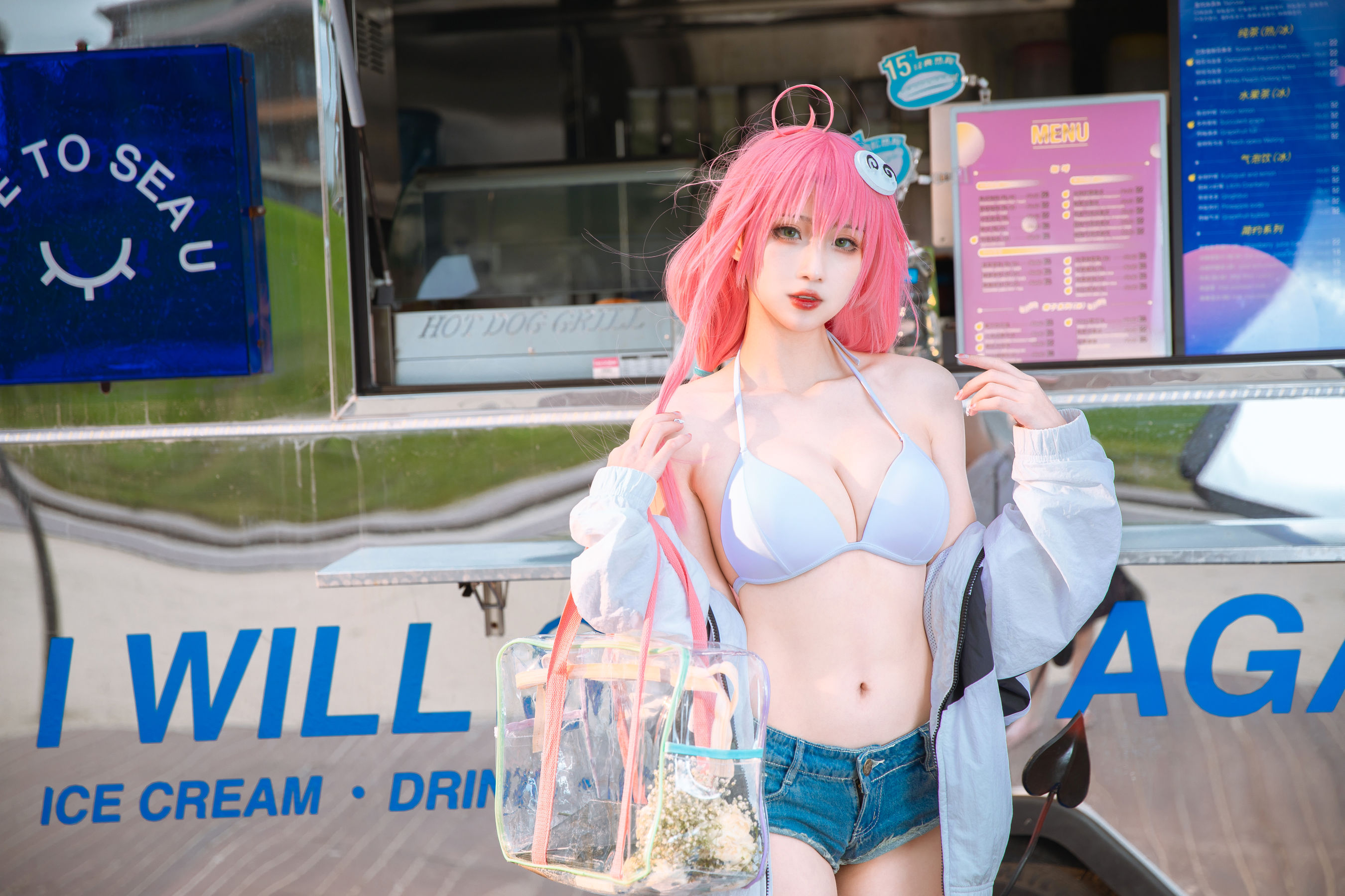 [福利COS] 瓦斯塔亚小龙虾 - 水着