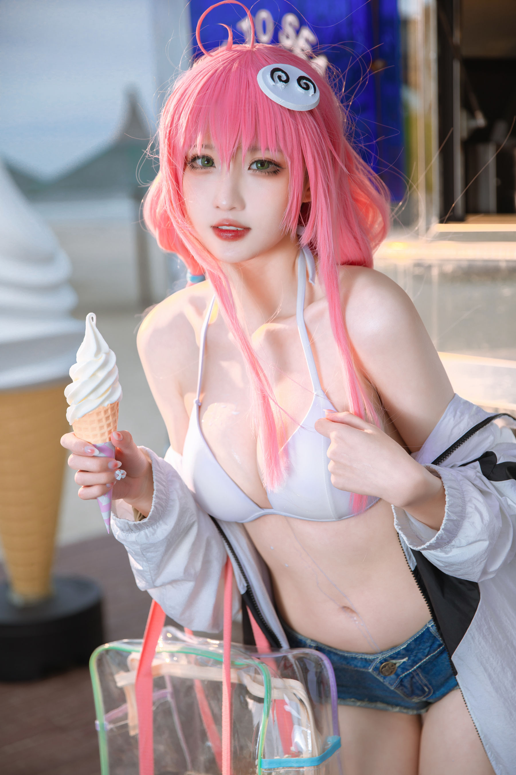 [福利COS] 瓦斯塔亚小龙虾 - 水着
