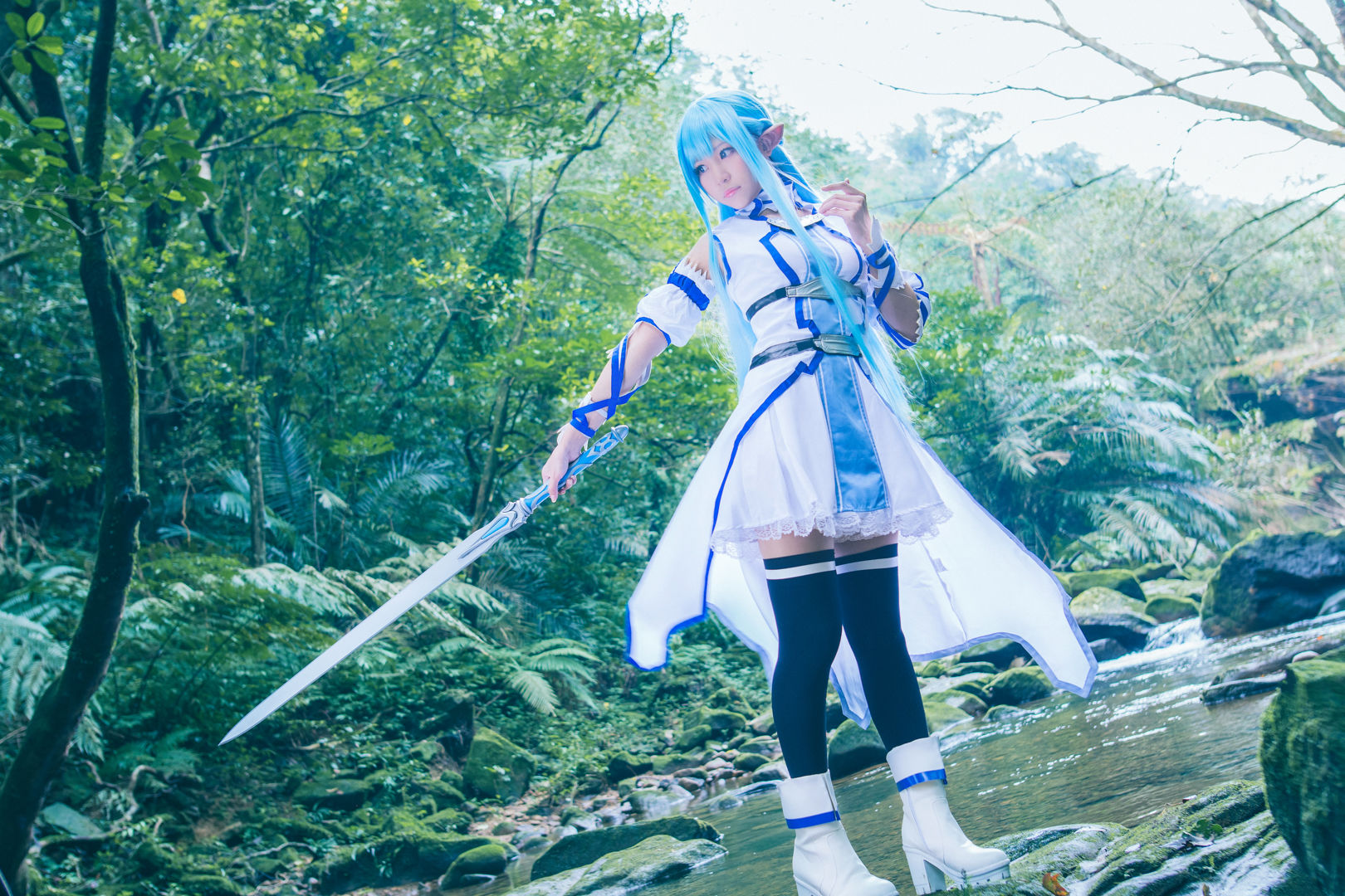 [福利COS] 白神泱 - 亚丝娜