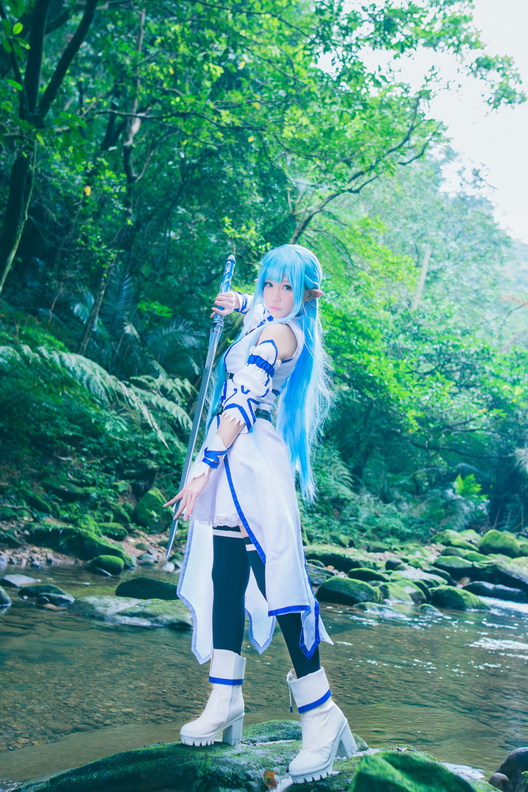 [福利COS] 白神泱 - 亚丝娜
