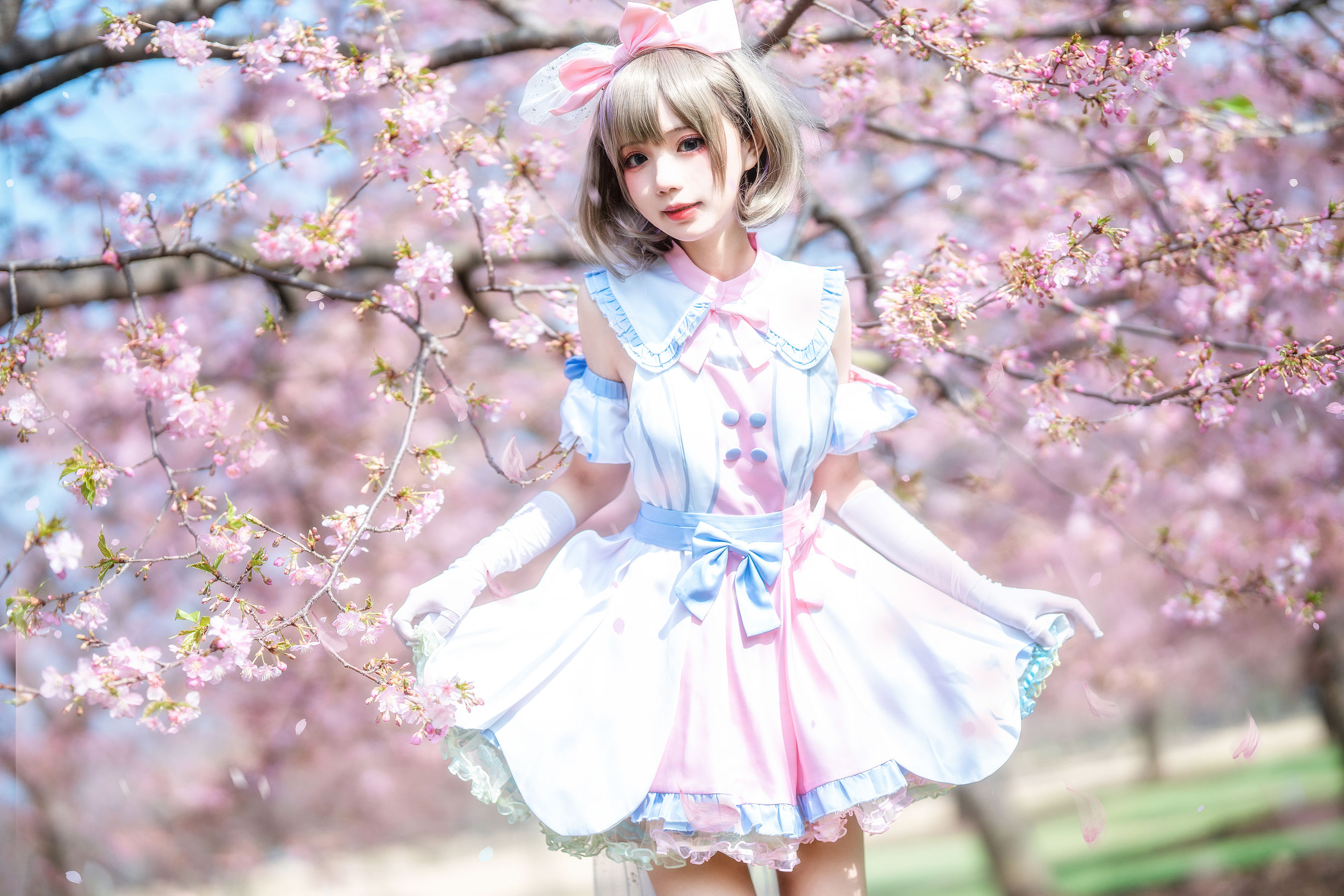 [福利COS] 花柒Hana - 唐可可打歌服
