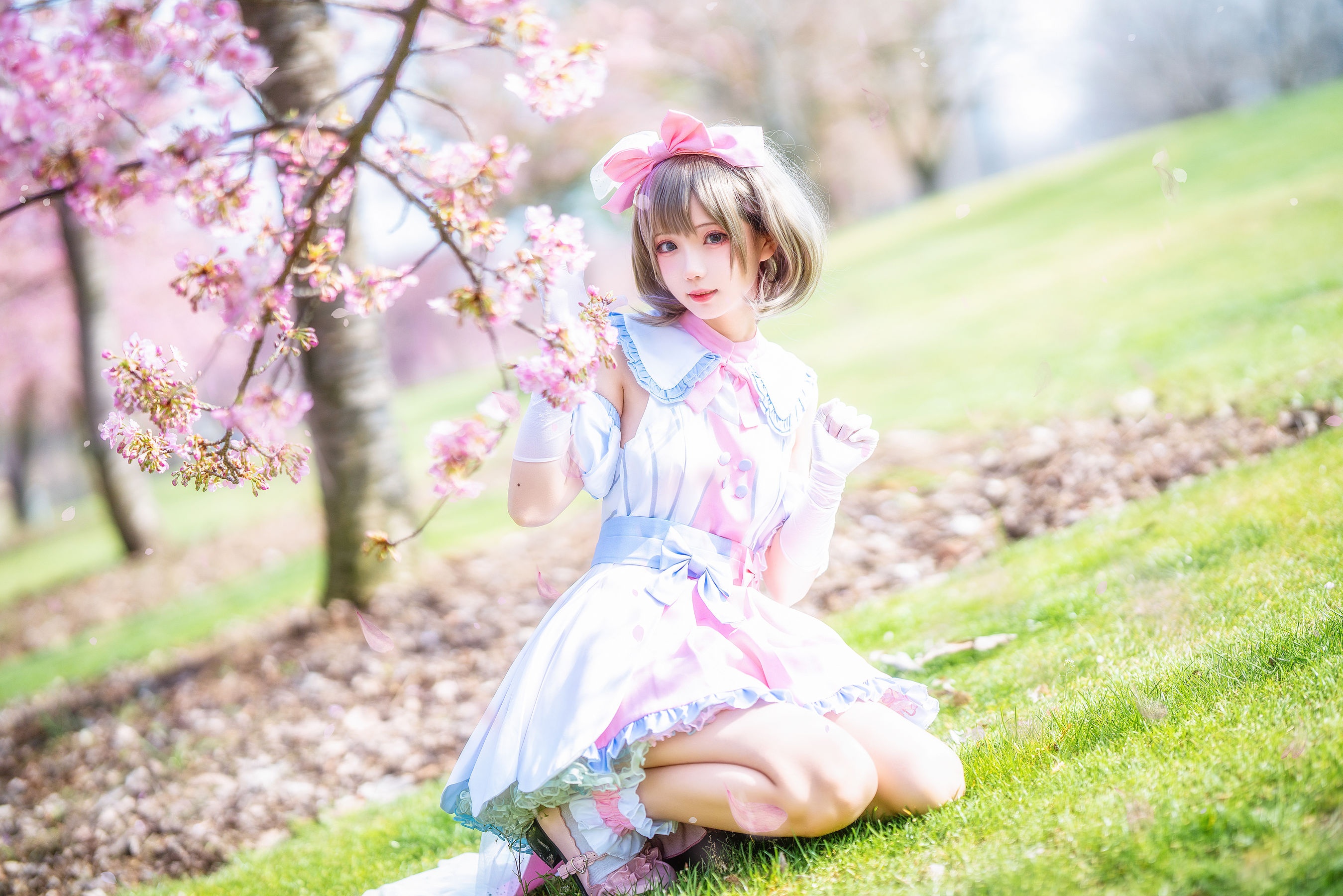 [福利COS] 花柒Hana - 唐可可打歌服