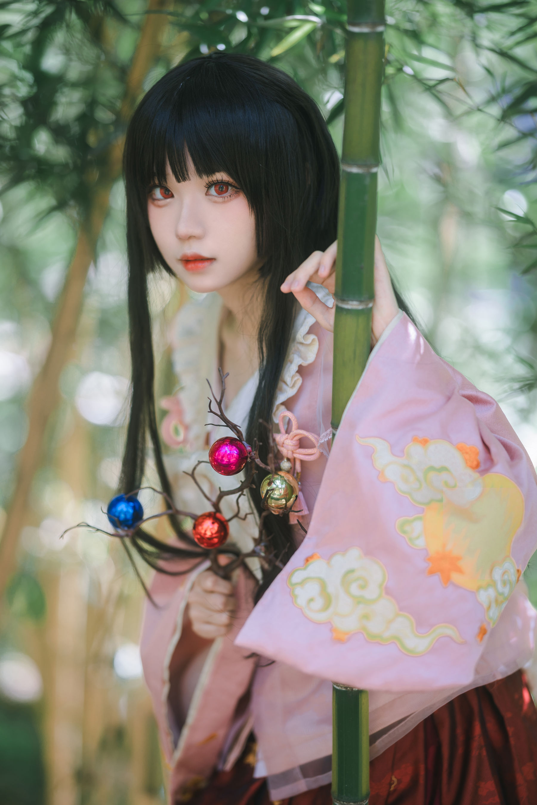 [福利COS] 花柒Hana - 蓬莱山辉夜