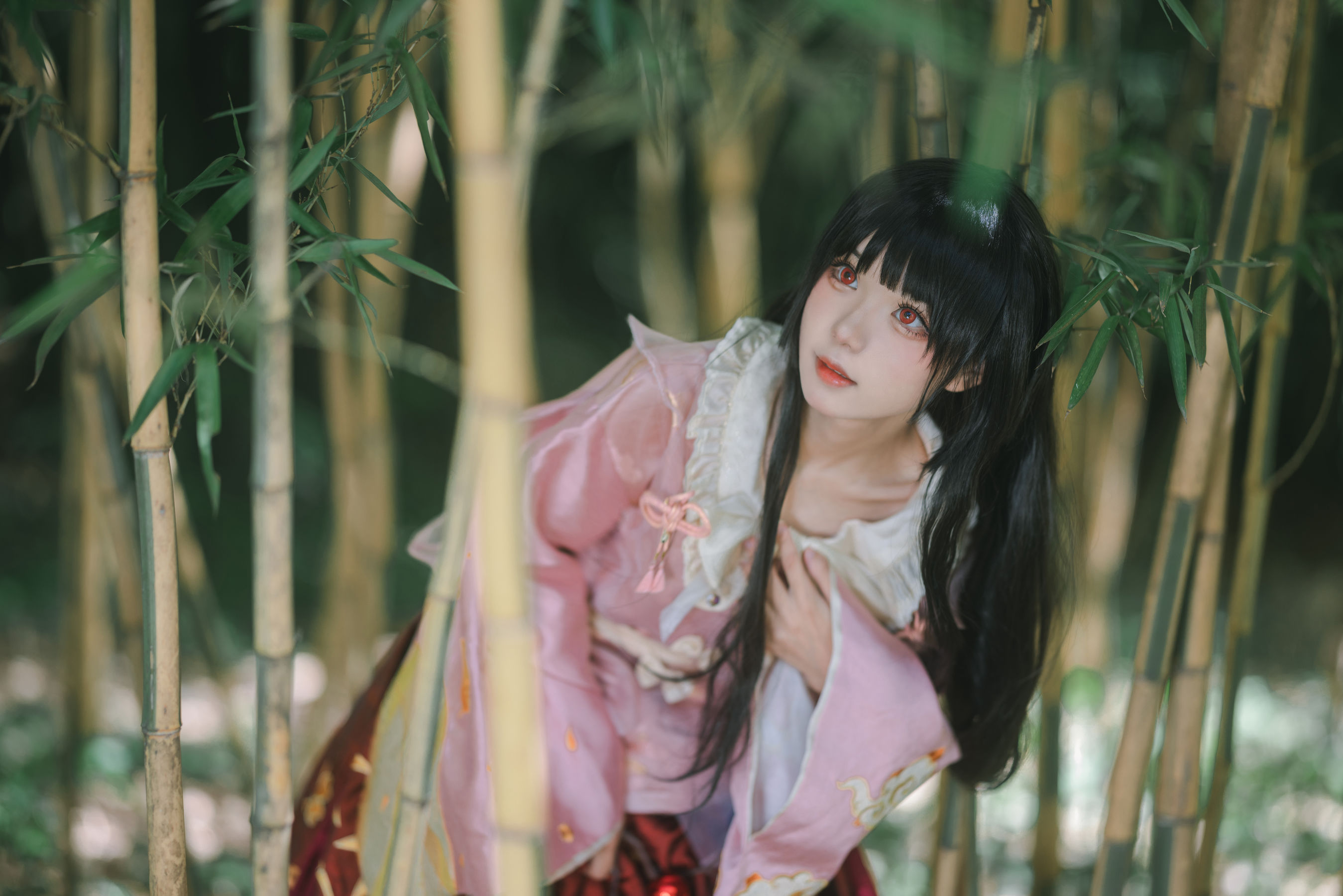[福利COS] 花柒Hana - 蓬莱山辉夜