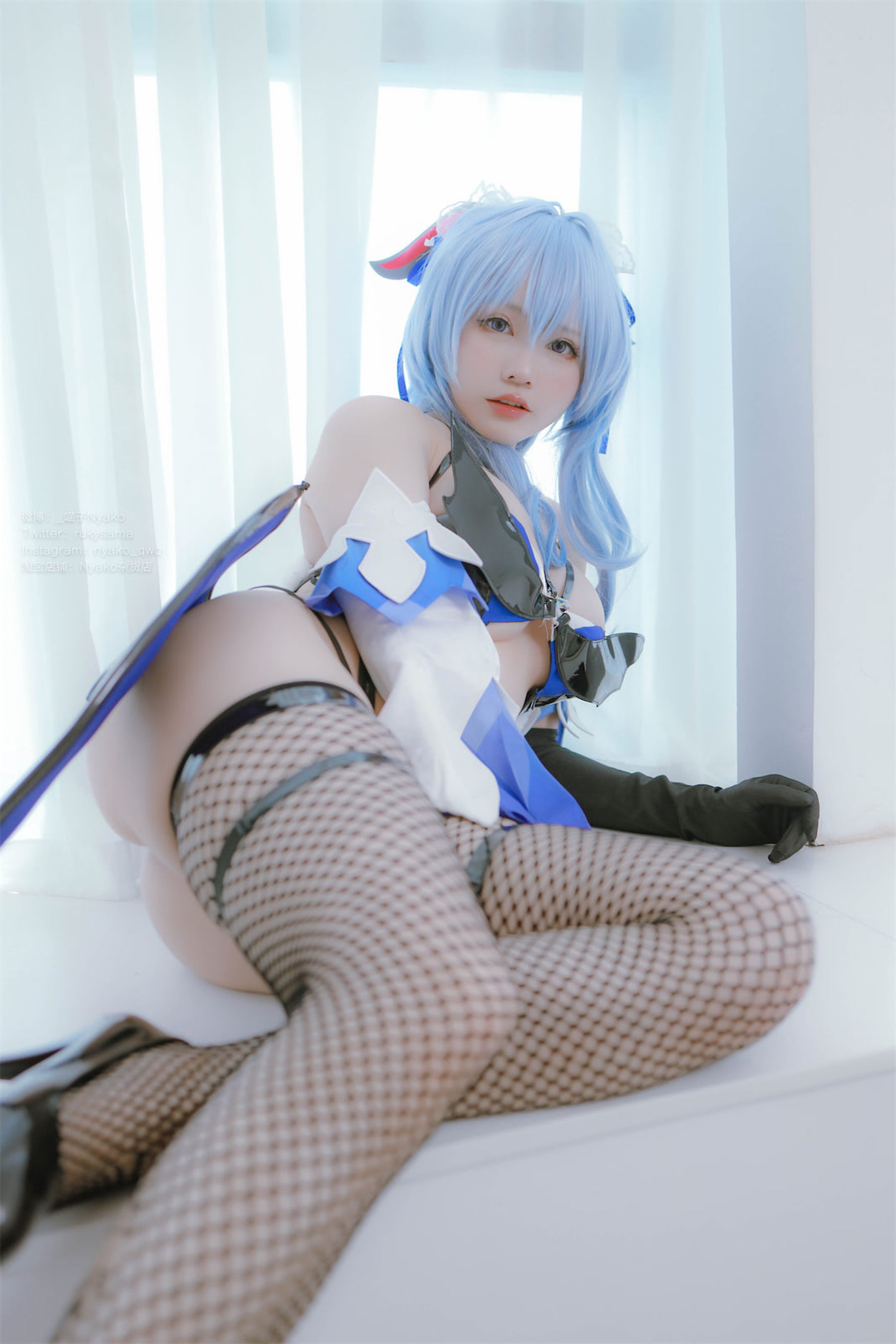 [福利COS] 萌妹子Nyako喵子 - 原神甘雨魅魔