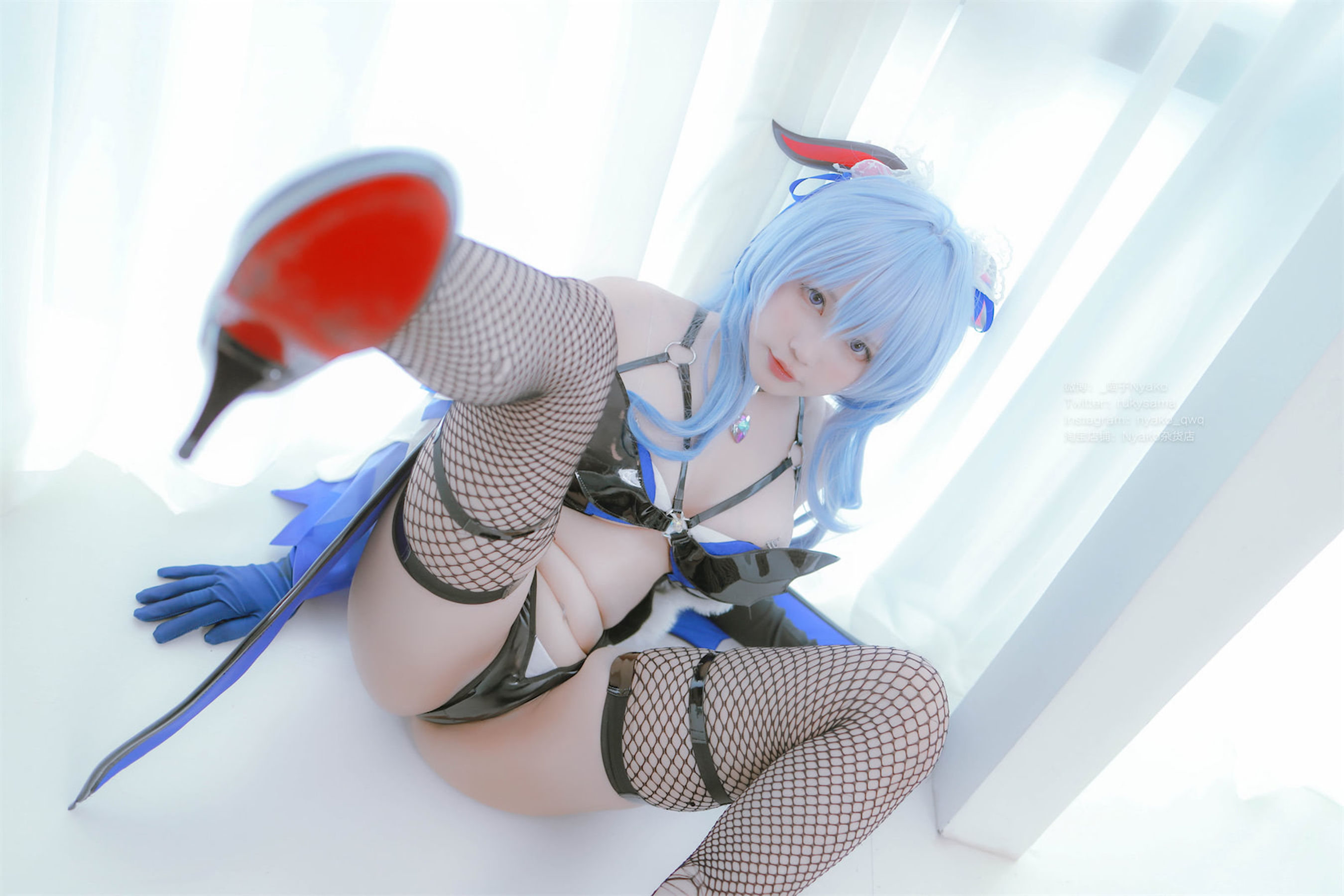 [福利COS] 萌妹子Nyako喵子 - 原神甘雨魅魔