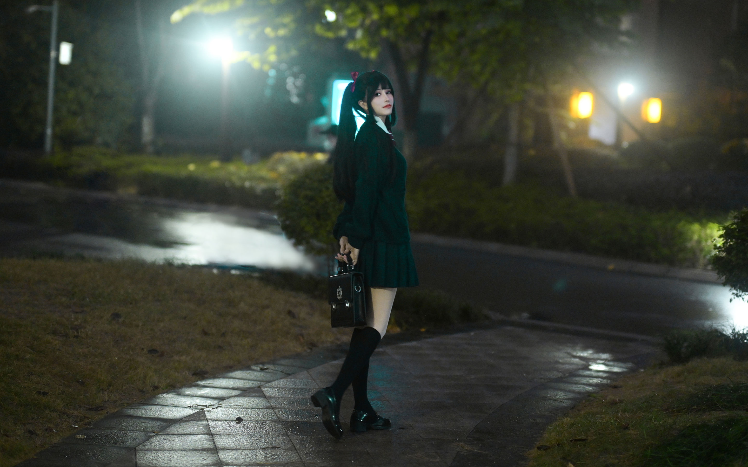 [福利COS] 鹿八岁 - 少女的悸动