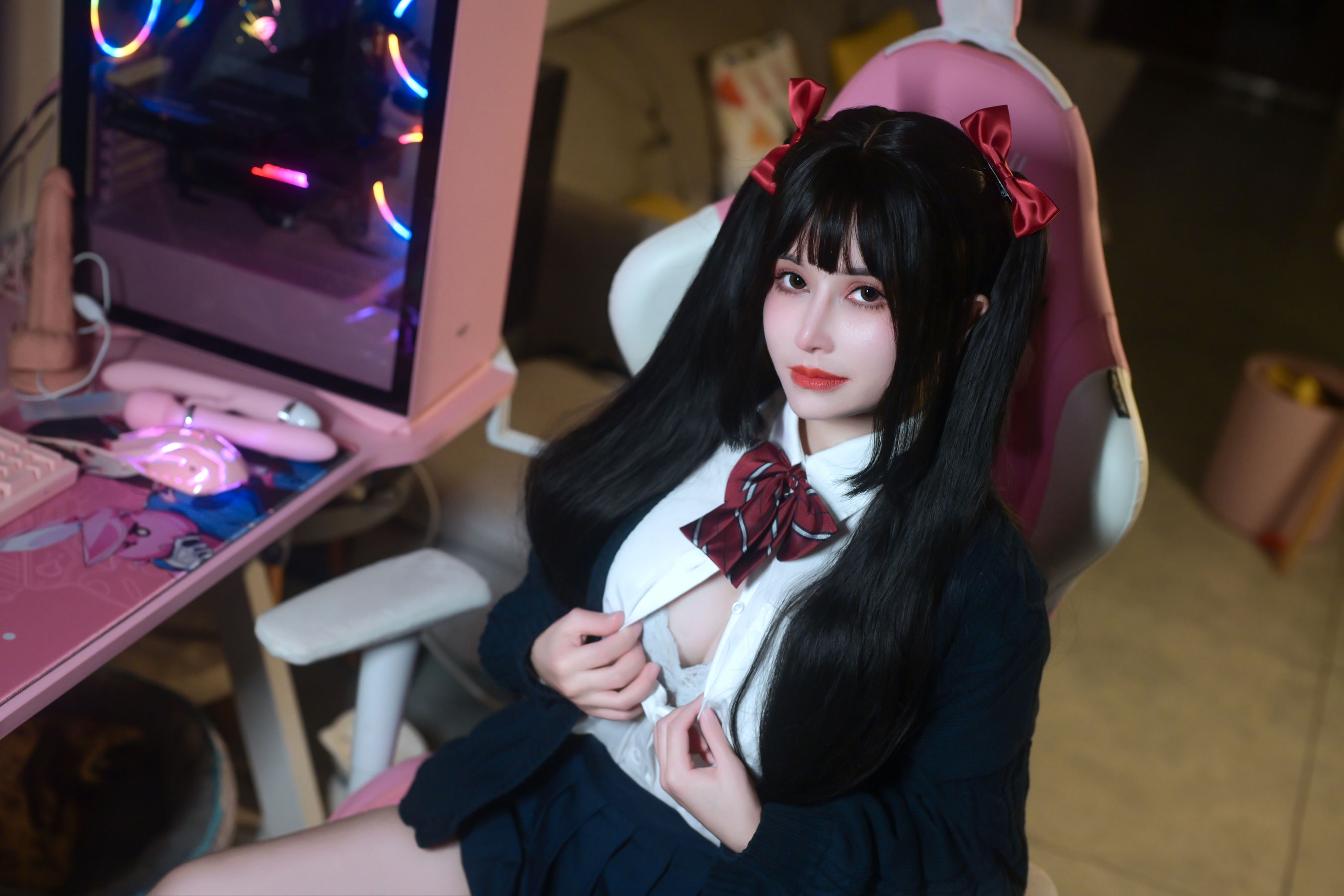 [福利COS] 鹿八岁 - 少女的悸动