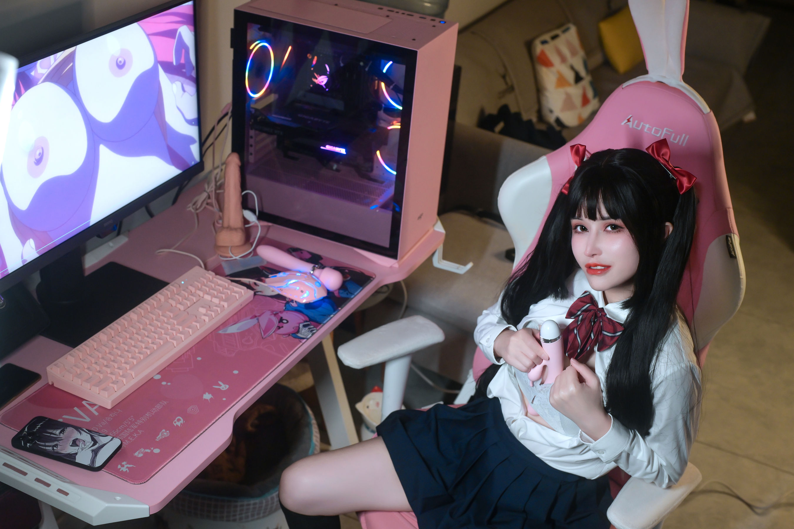 [福利COS] 鹿八岁 - 少女的悸动