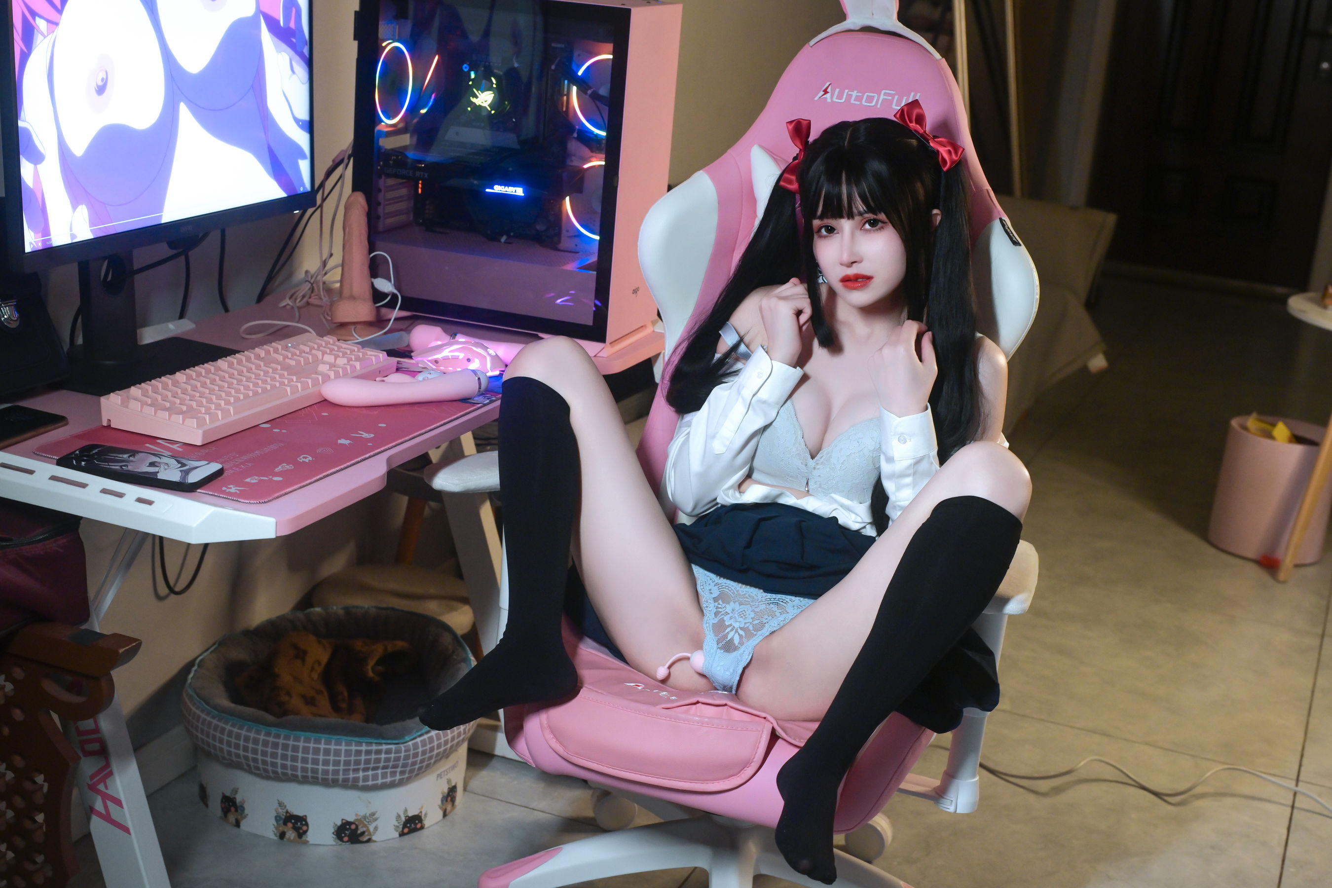 [福利COS] 鹿八岁 - 少女的悸动