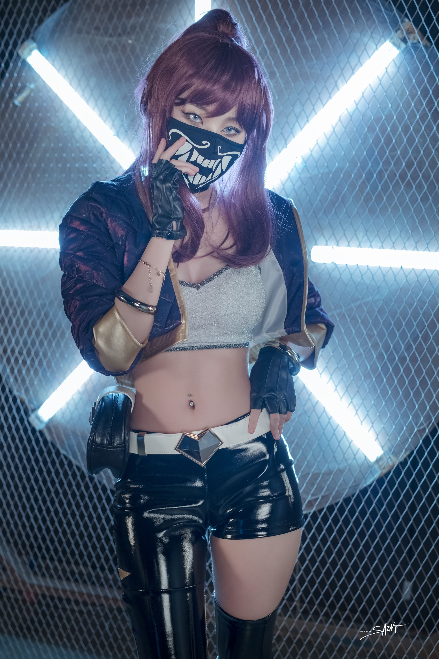 [saintphotolife]  Yuna - Yuna\'s Cos Vol.04 KDA Akali & Nier Automata