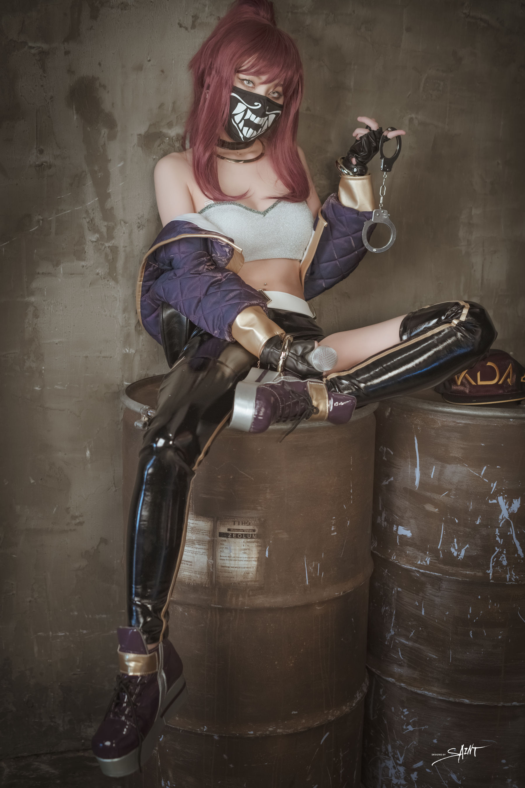 [saintphotolife]  Yuna - Yuna\'s Cos Vol.04 KDA Akali & Nier Automata