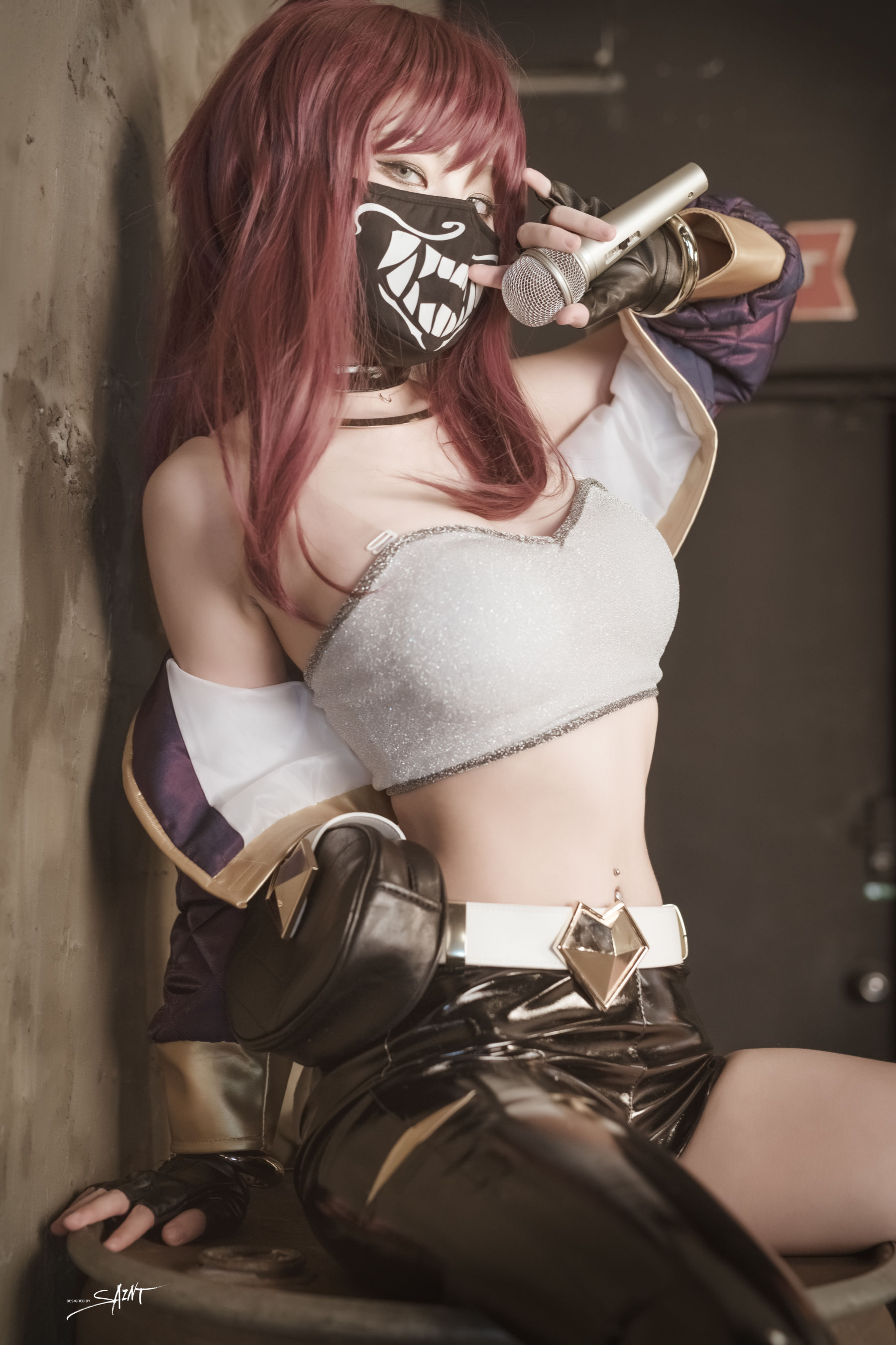 [saintphotolife]  Yuna - Yuna\'s Cos Vol.04 KDA Akali & Nier Automata