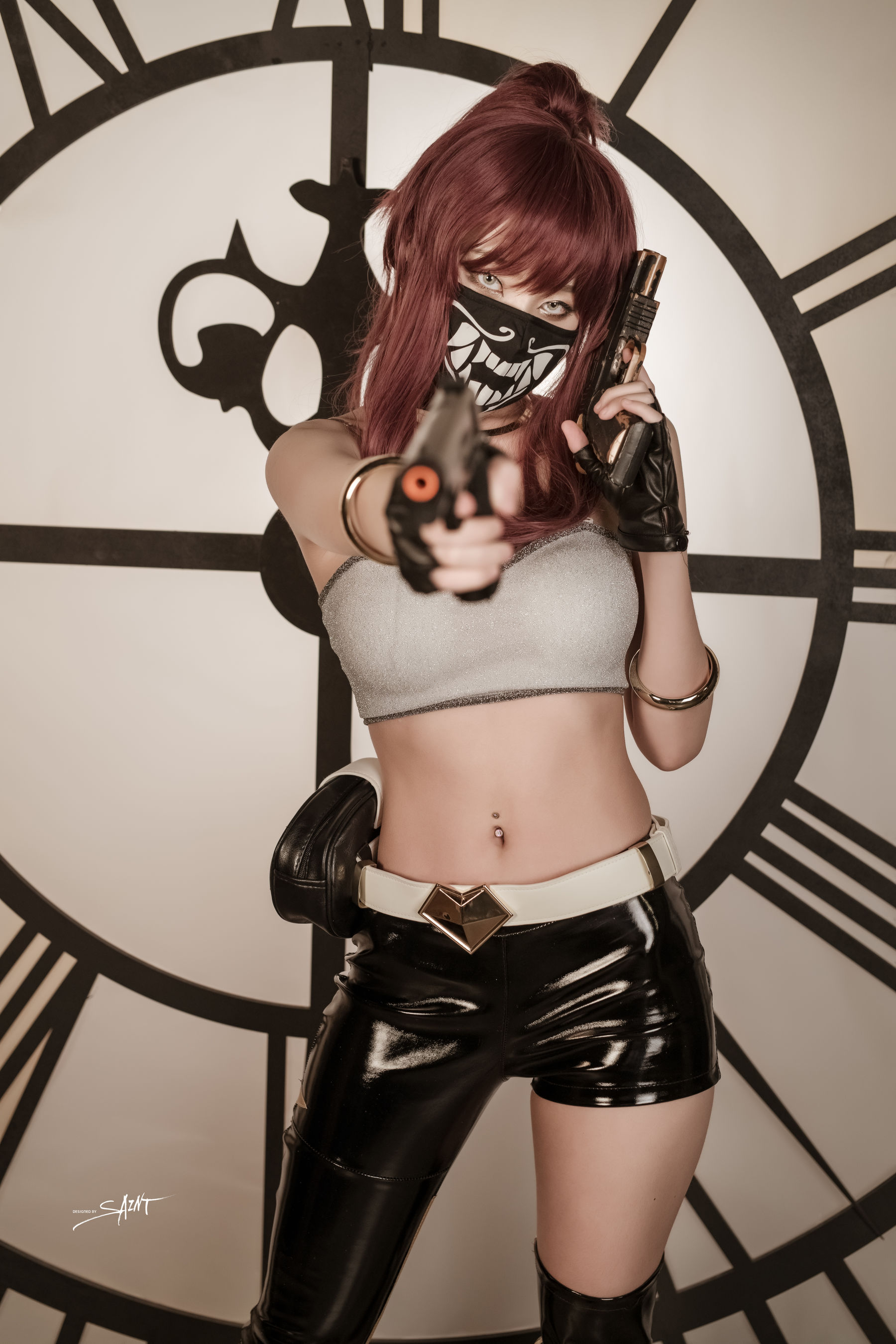[saintphotolife]  Yuna - Yuna\'s Cos Vol.04 KDA Akali & Nier Automata