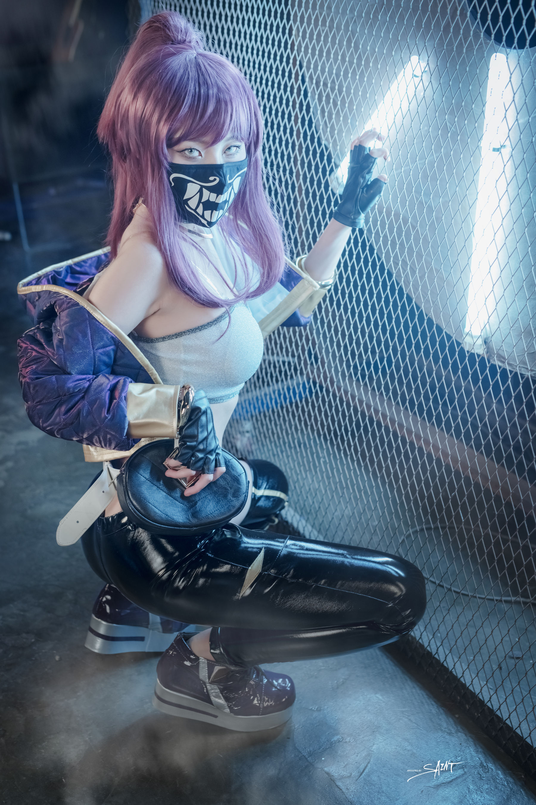 [saintphotolife]  Yuna - Yuna\'s Cos Vol.04 KDA Akali & Nier Automata