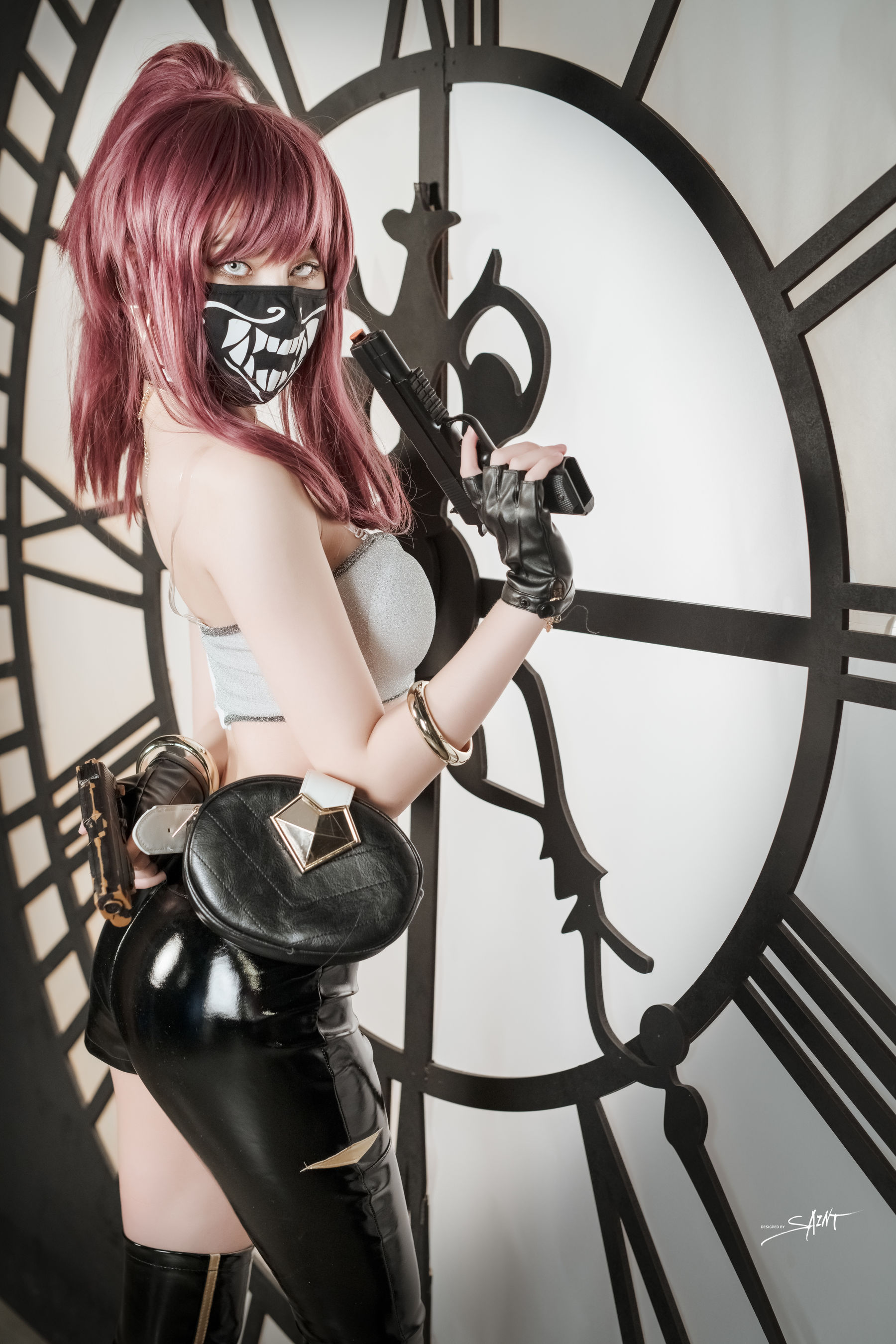 [saintphotolife]  Yuna - Yuna\'s Cos Vol.04 KDA Akali & Nier Automata