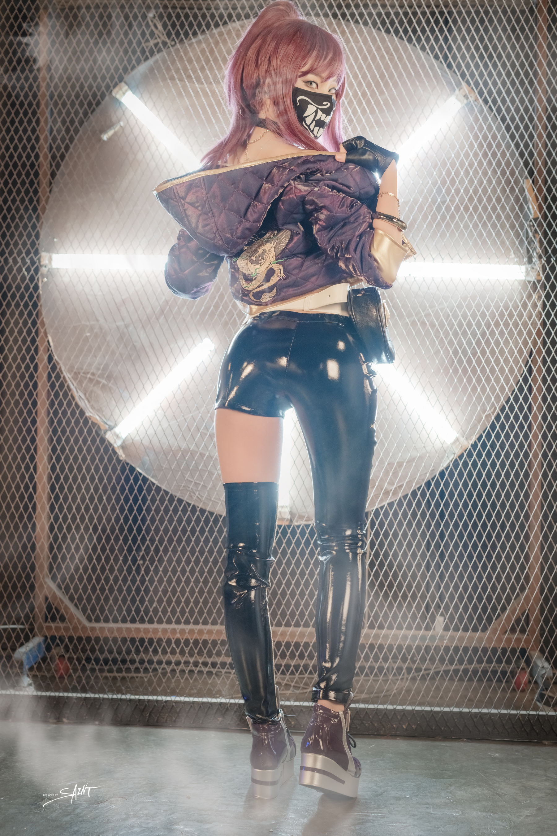 [saintphotolife]  Yuna - Yuna\'s Cos Vol.04 KDA Akali & Nier Automata