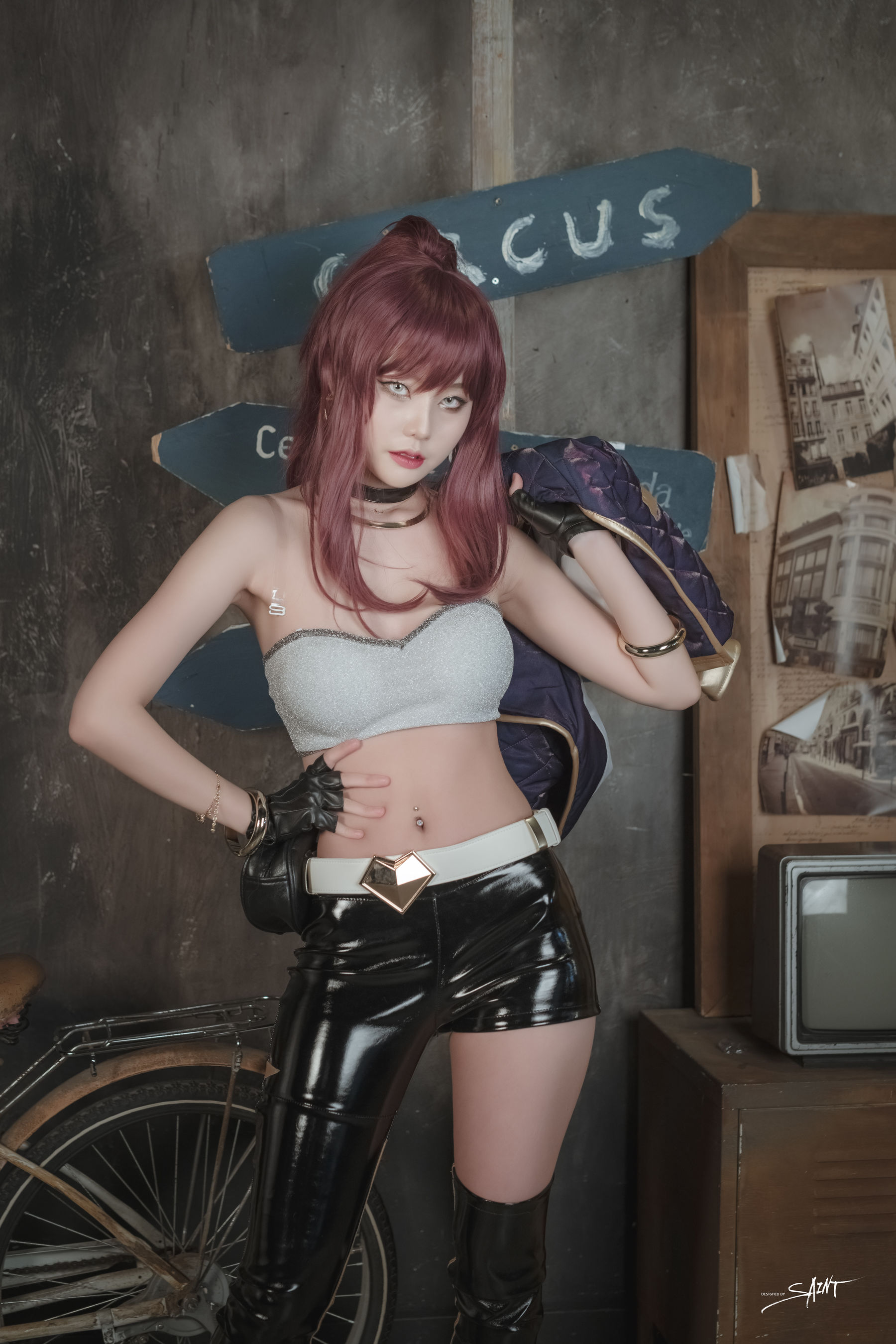 [saintphotolife]  Yuna - Yuna\'s Cos Vol.04 KDA Akali & Nier Automata