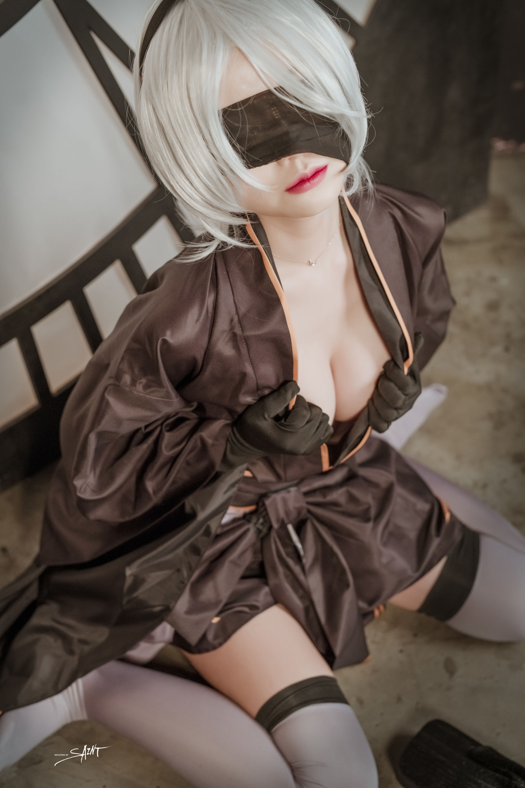 [saintphotolife]  Yuna - Yuna\'s Cos Vol.04 KDA Akali & Nier Automata