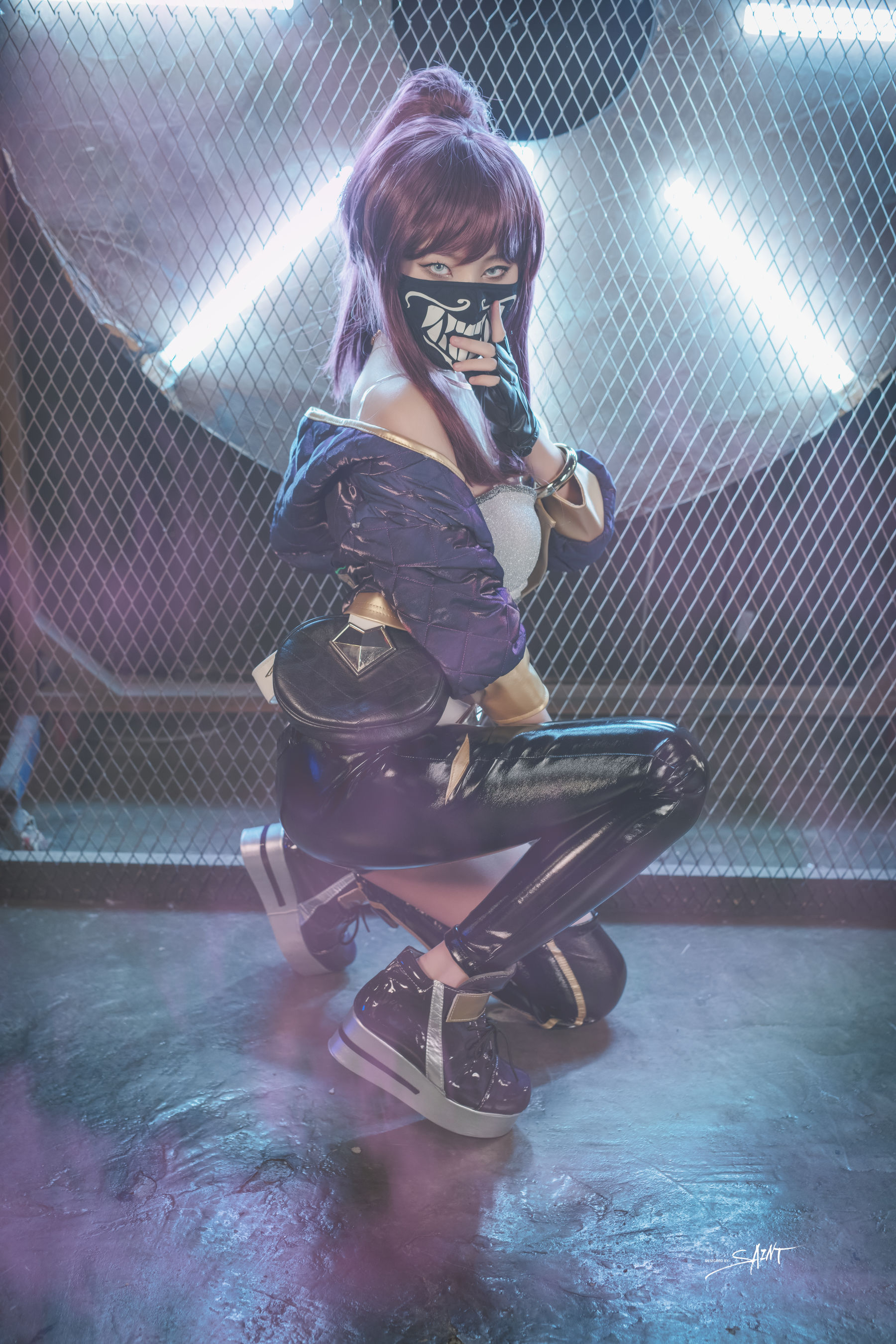 [saintphotolife]  Yuna - Yuna\'s Cos Vol.04 KDA Akali & Nier Automata