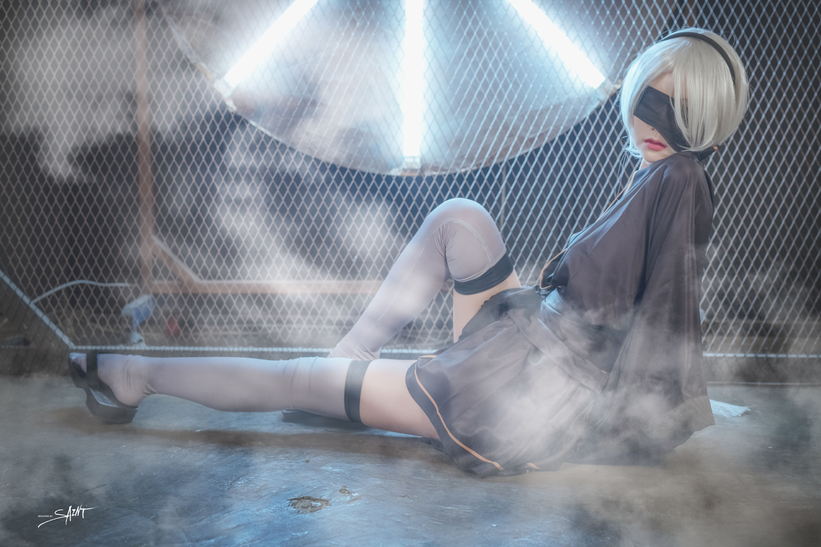 [saintphotolife]  Yuna - Yuna\'s Cos Vol.04 KDA Akali & Nier Automata