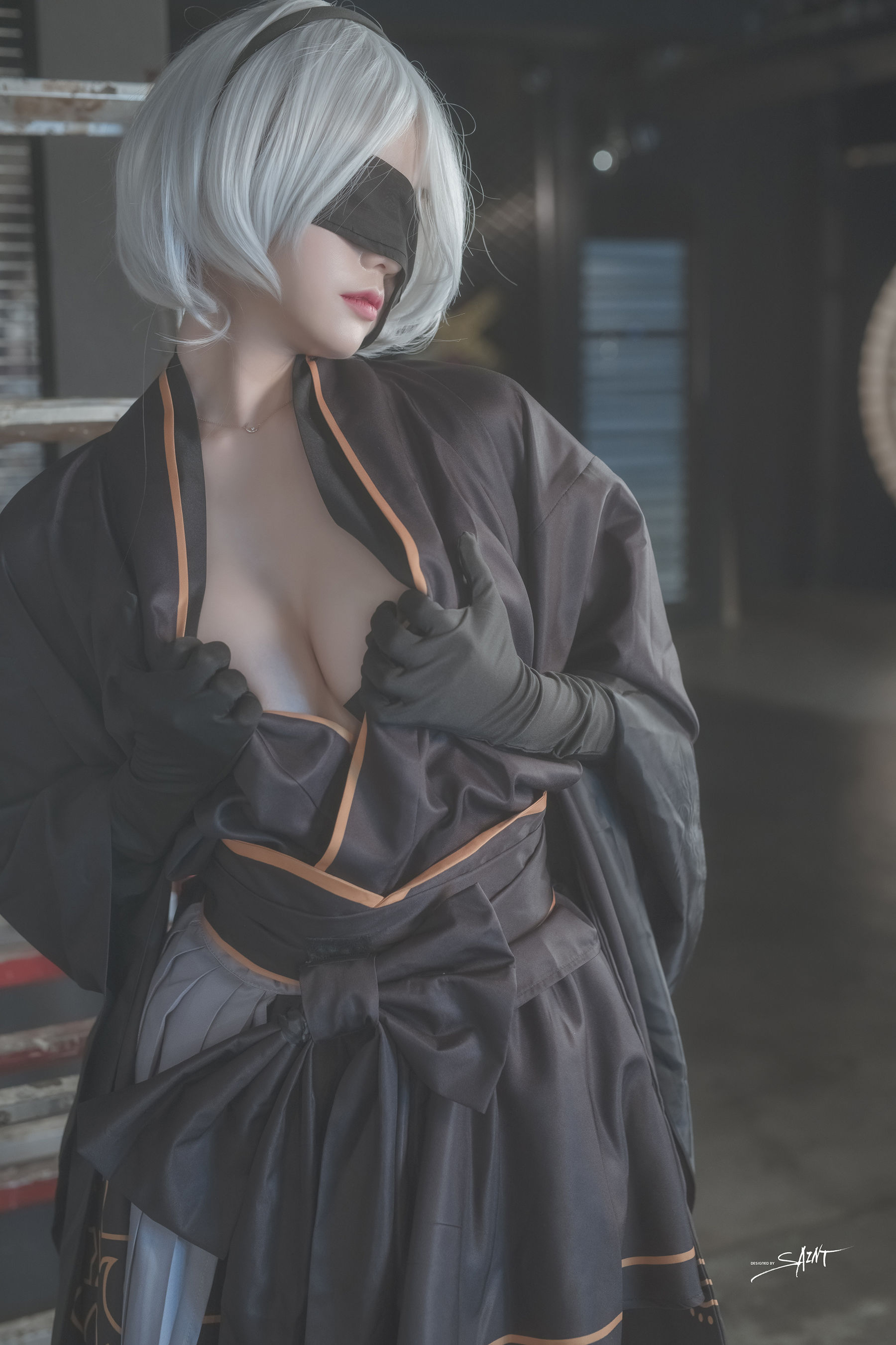 [saintphotolife]  Yuna - Yuna\'s Cos Vol.04 KDA Akali & Nier Automata